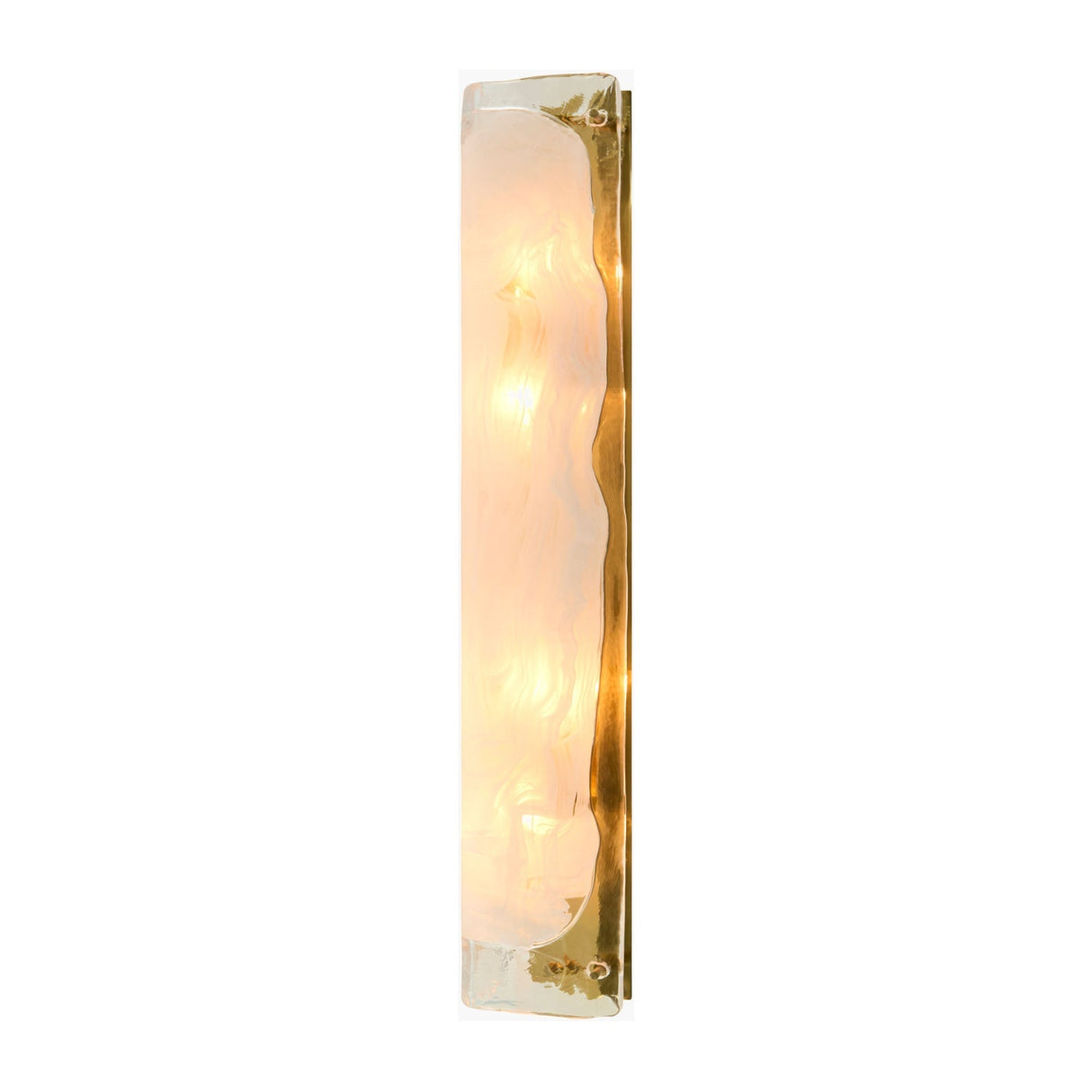 Modern European furniture - Curved Glass Wall Lamp - www.oroa.com