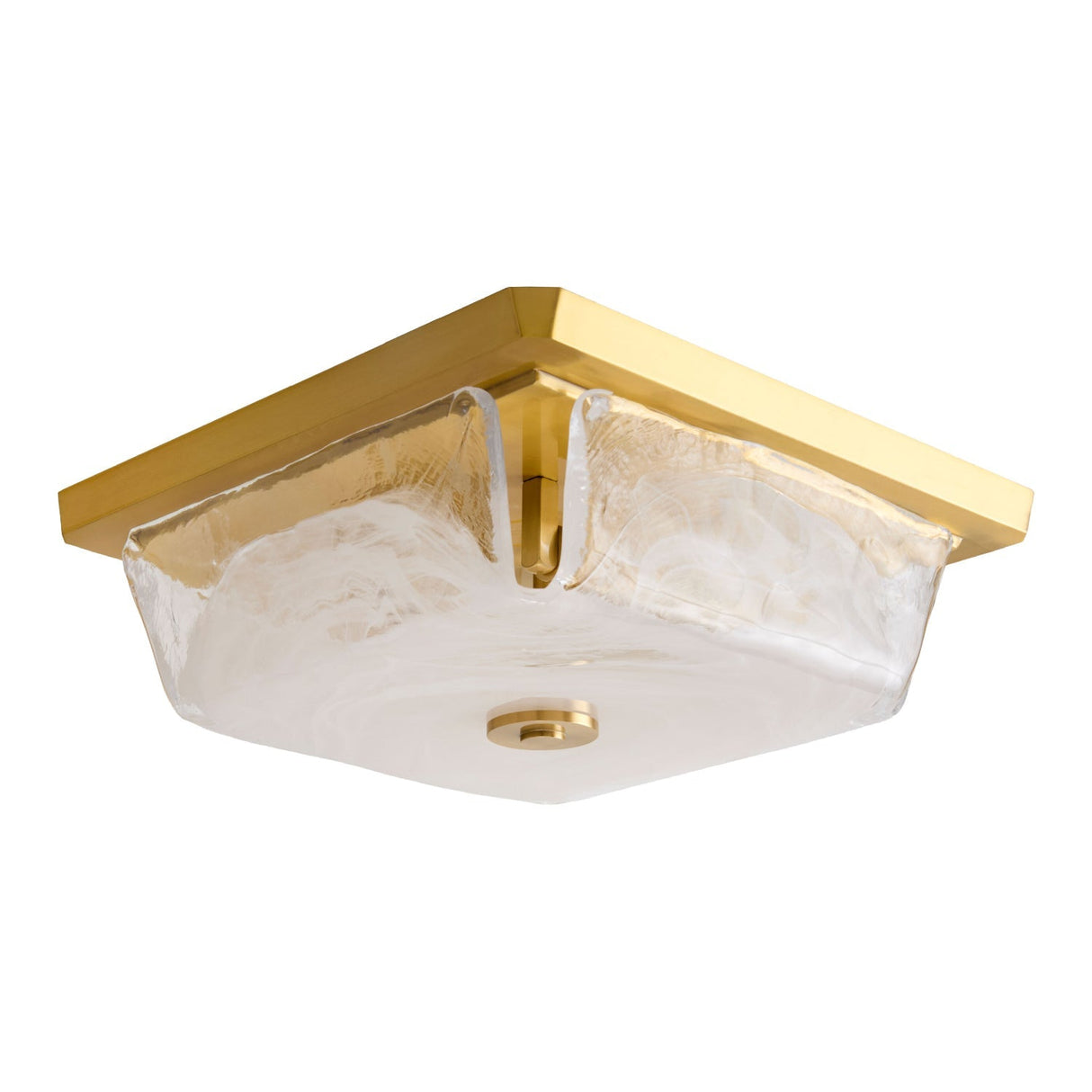 Modern European furniture - Gold Clear Glass Wall Lamp - www.oroa.com