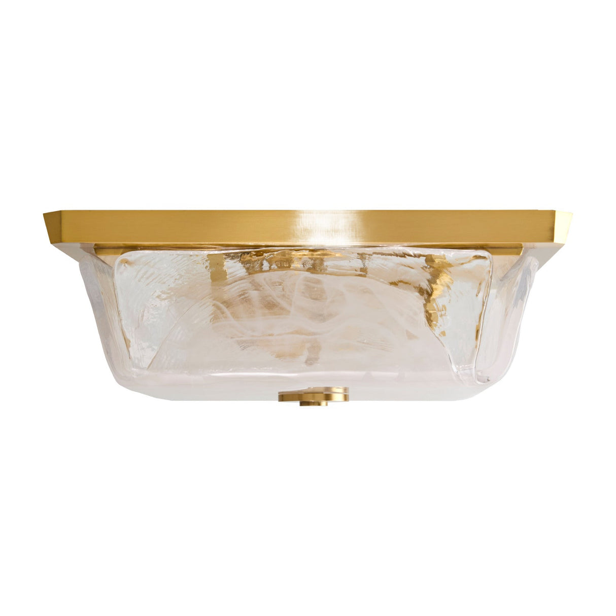 Modern European furniture - Gold Clear Glass Wall Lamp - www.oroa.com