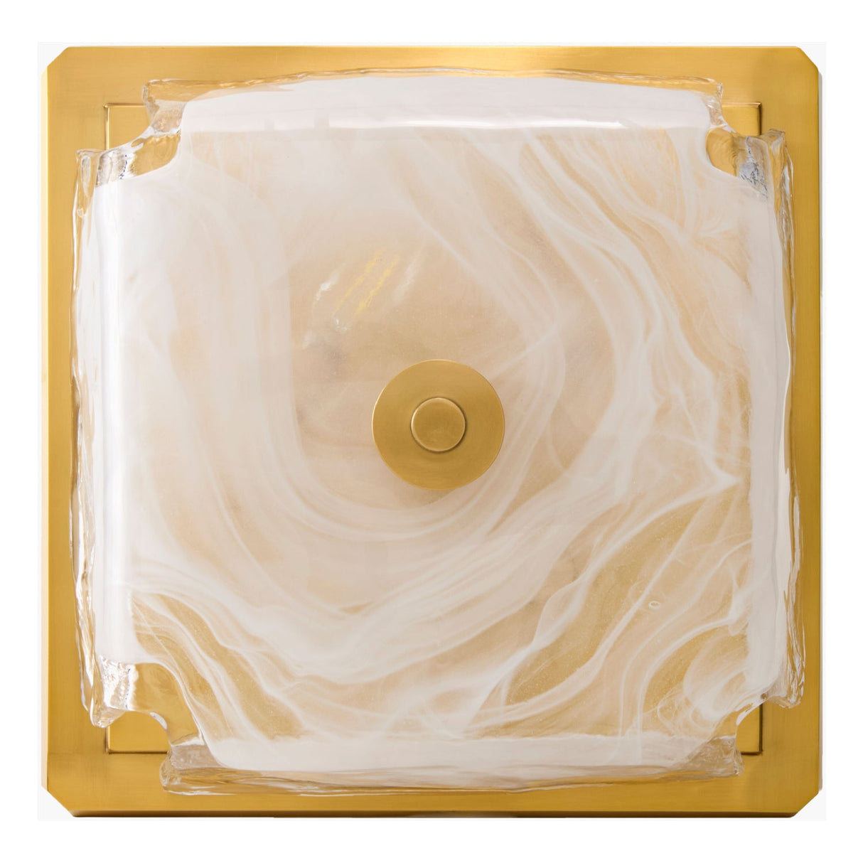 Modern European furniture - Gold Clear Glass Wall Lamp - www.oroa.com