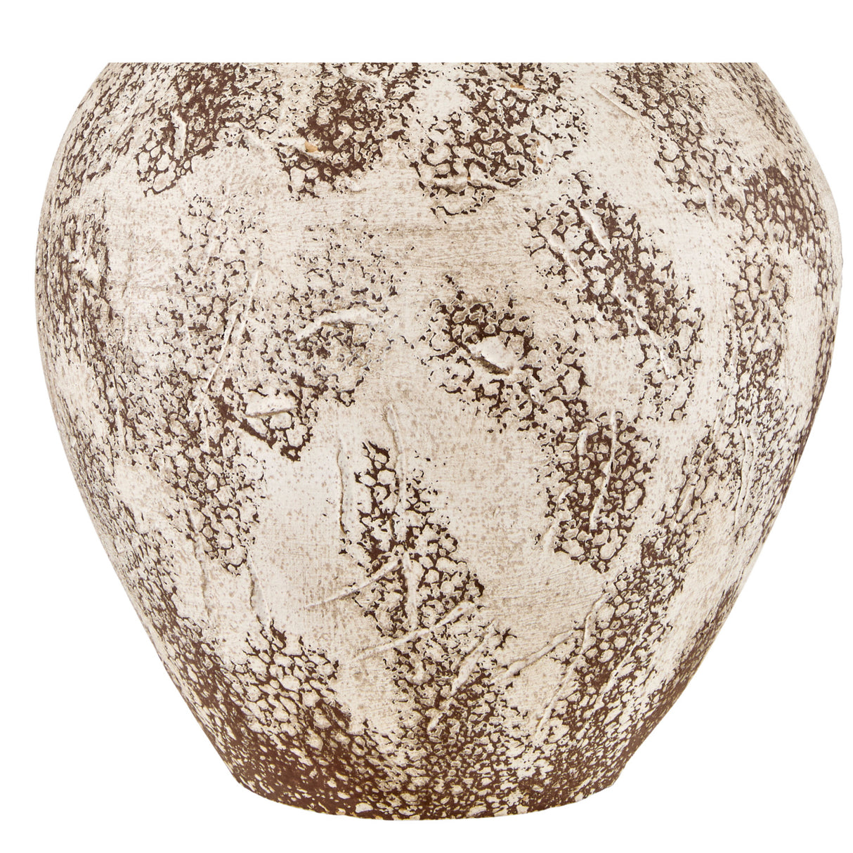 Modern European furniture - Rustic Brown Ceramic Table Lamp - www.oroa.com