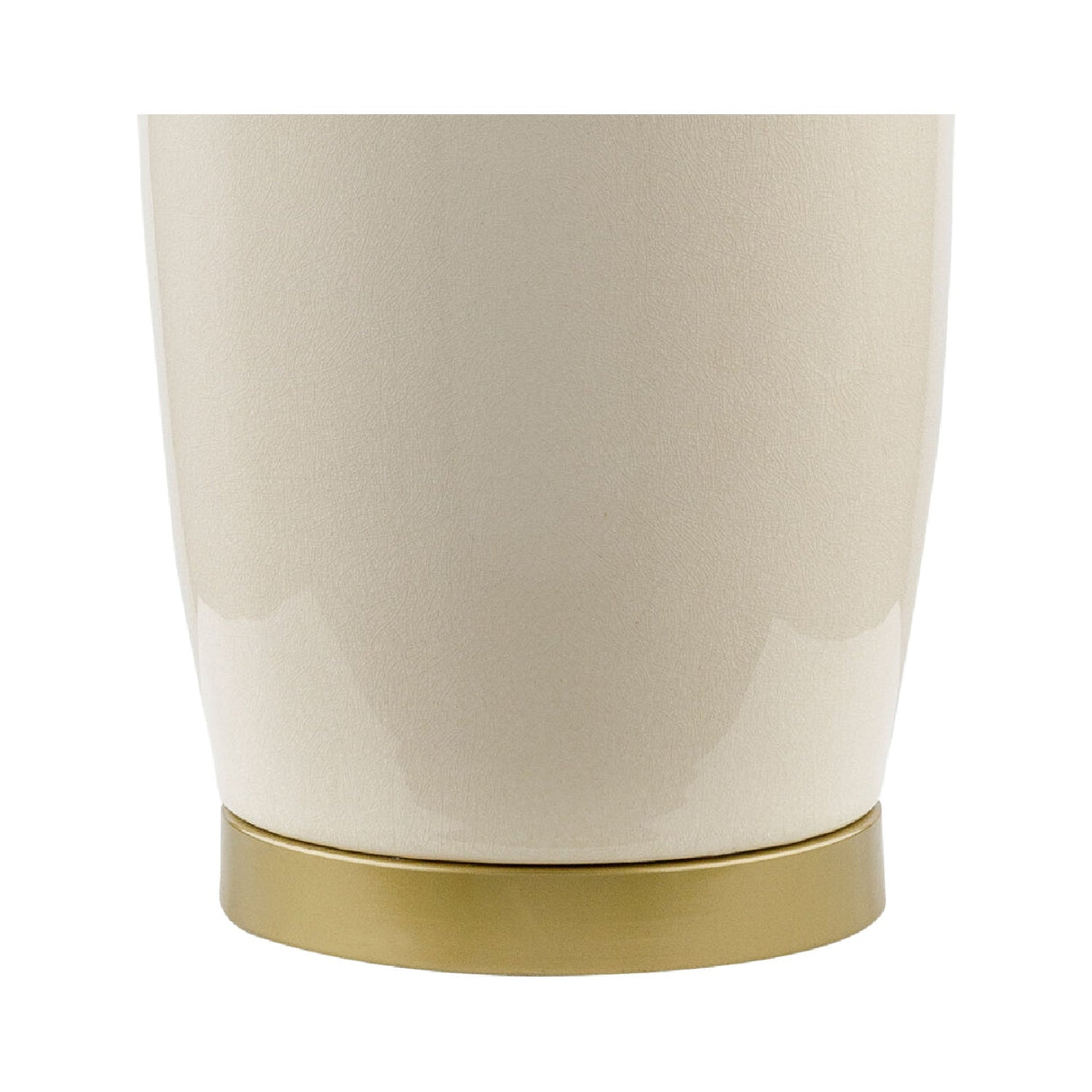 Modern European furniture - Glazed Ceramic Linen Table Lamp - www.oroa.com