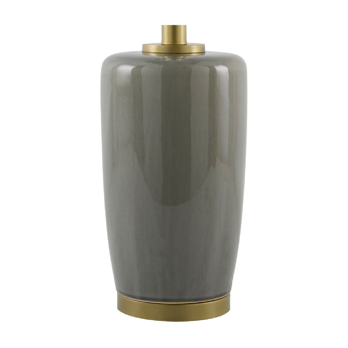 Modern European furniture - Glazed Ceramic Linen Table Lamp - www.oroa.com