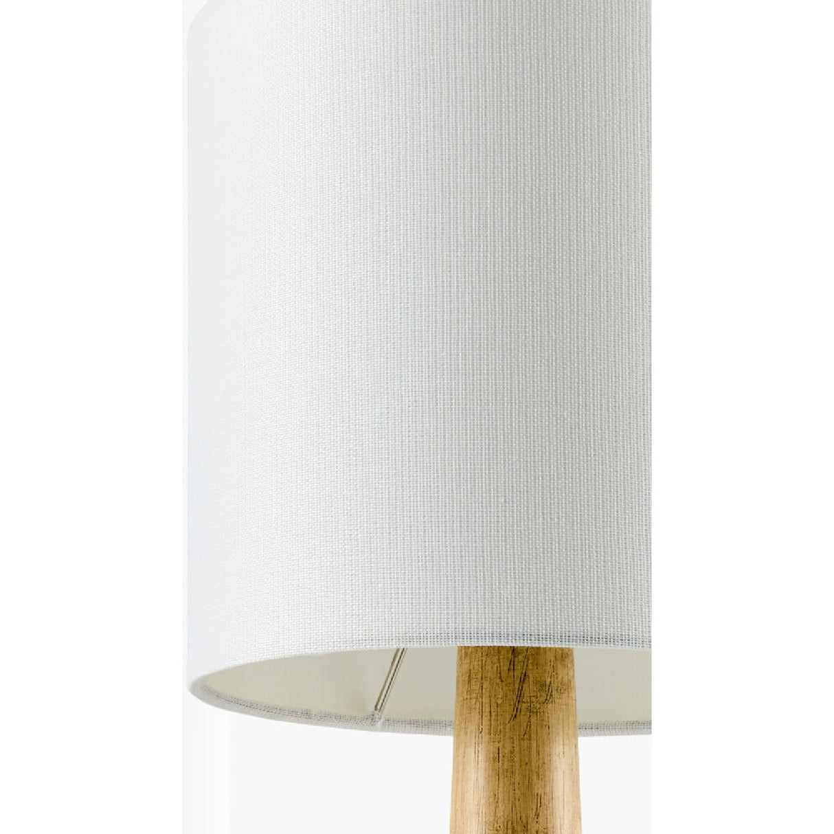 Modern European furniture - Drum Linen Shade Table Lamp - www.oroa.com