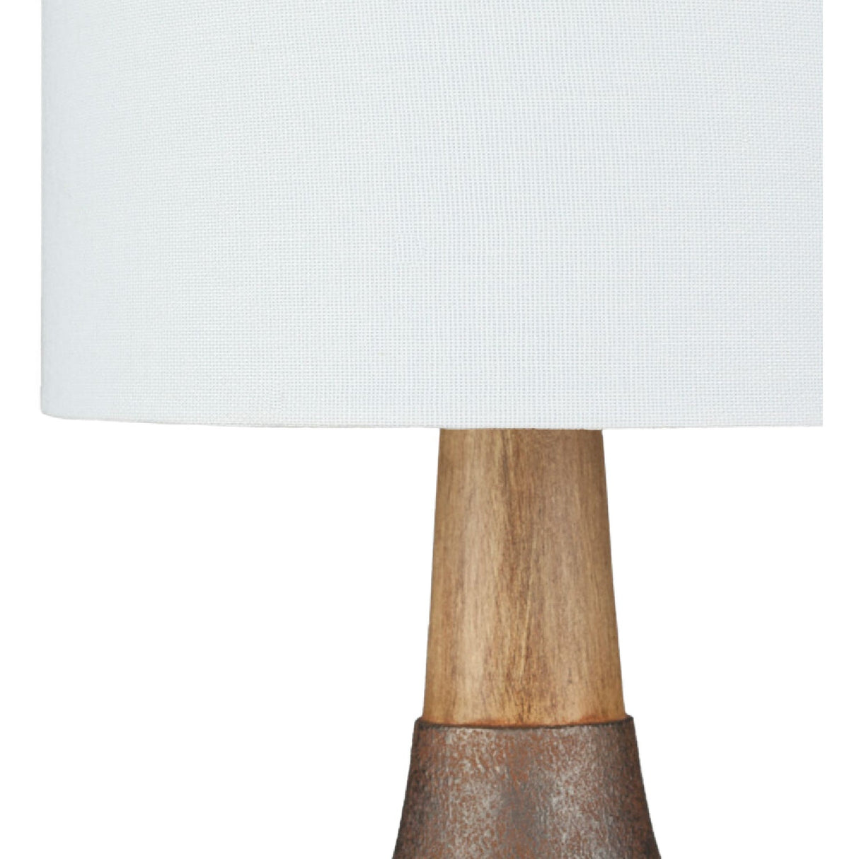 Modern European furniture - Drum Linen Shade Table Lamp - www.oroa.com