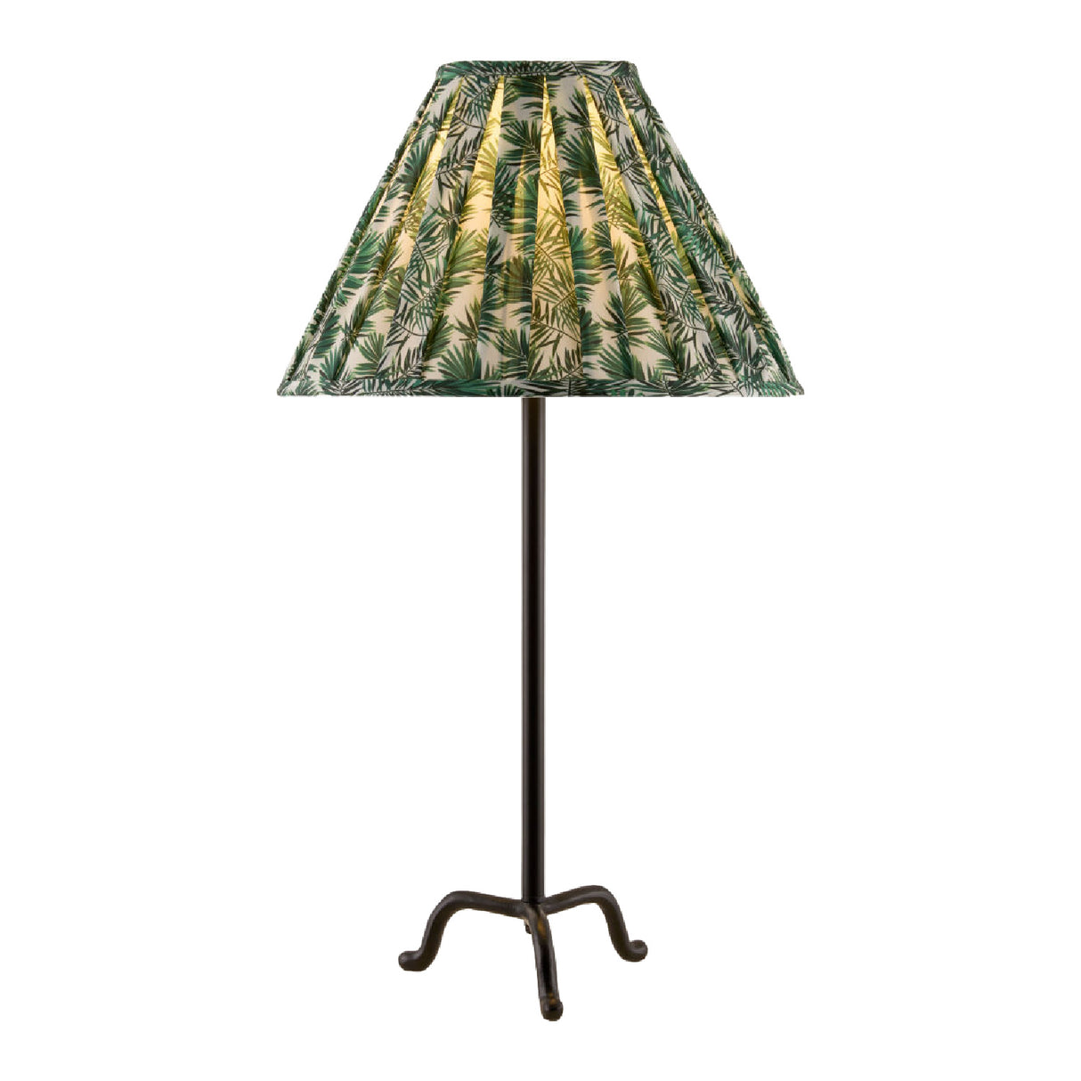 Pleated Linen Accent Table Lamp | Oroa.com