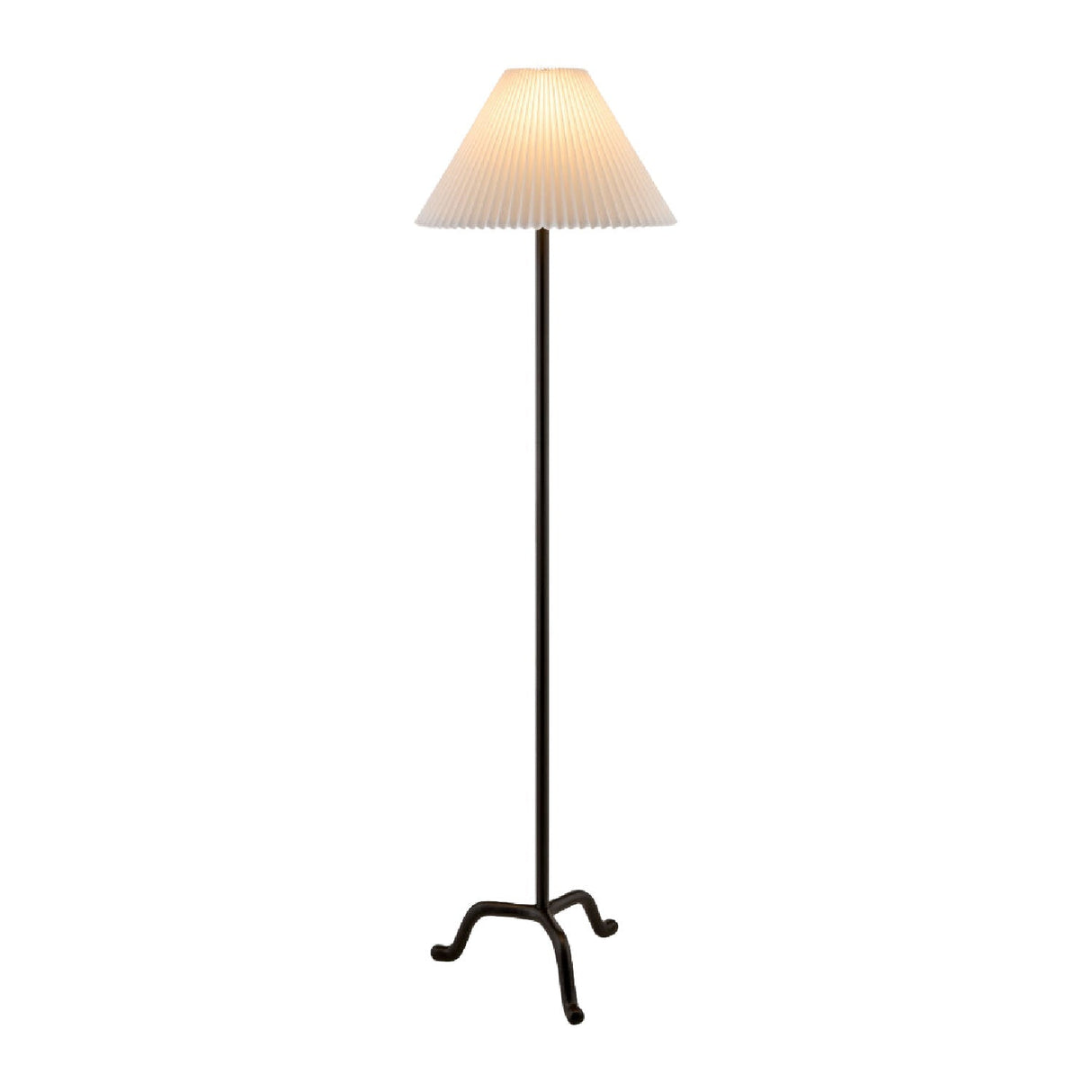 Modern European furniture - Pleated Linen Accent Floor Lamp - www.oroa.com