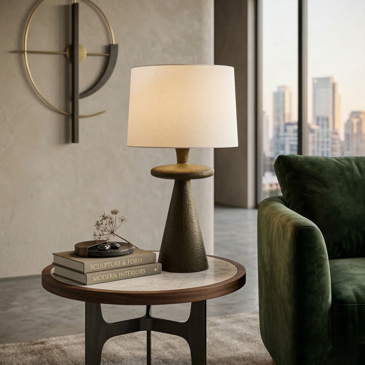Modern European furniture - Minimalist Accent Table Lamp - www.oroa.com