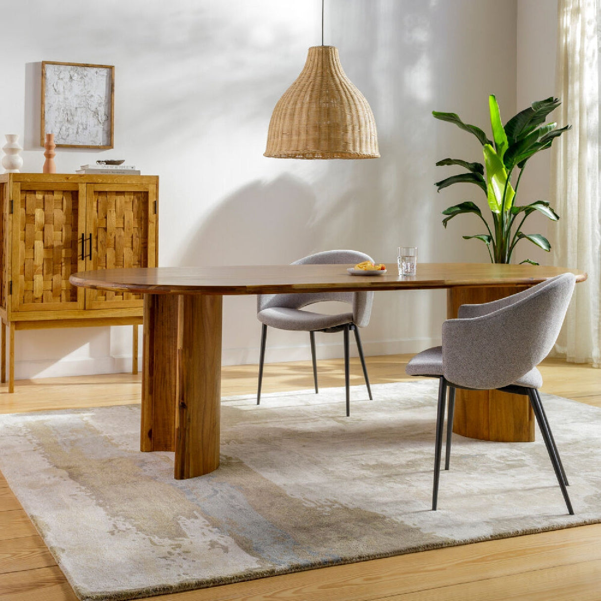 Modern European furniture - Viscose Wool Blend Carpet - www.oroa.com