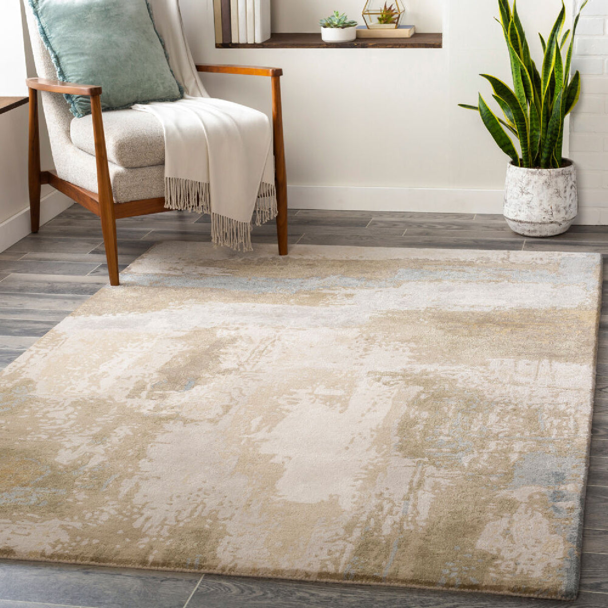 Modern European furniture - Viscose Wool Blend Carpet - www.oroa.com