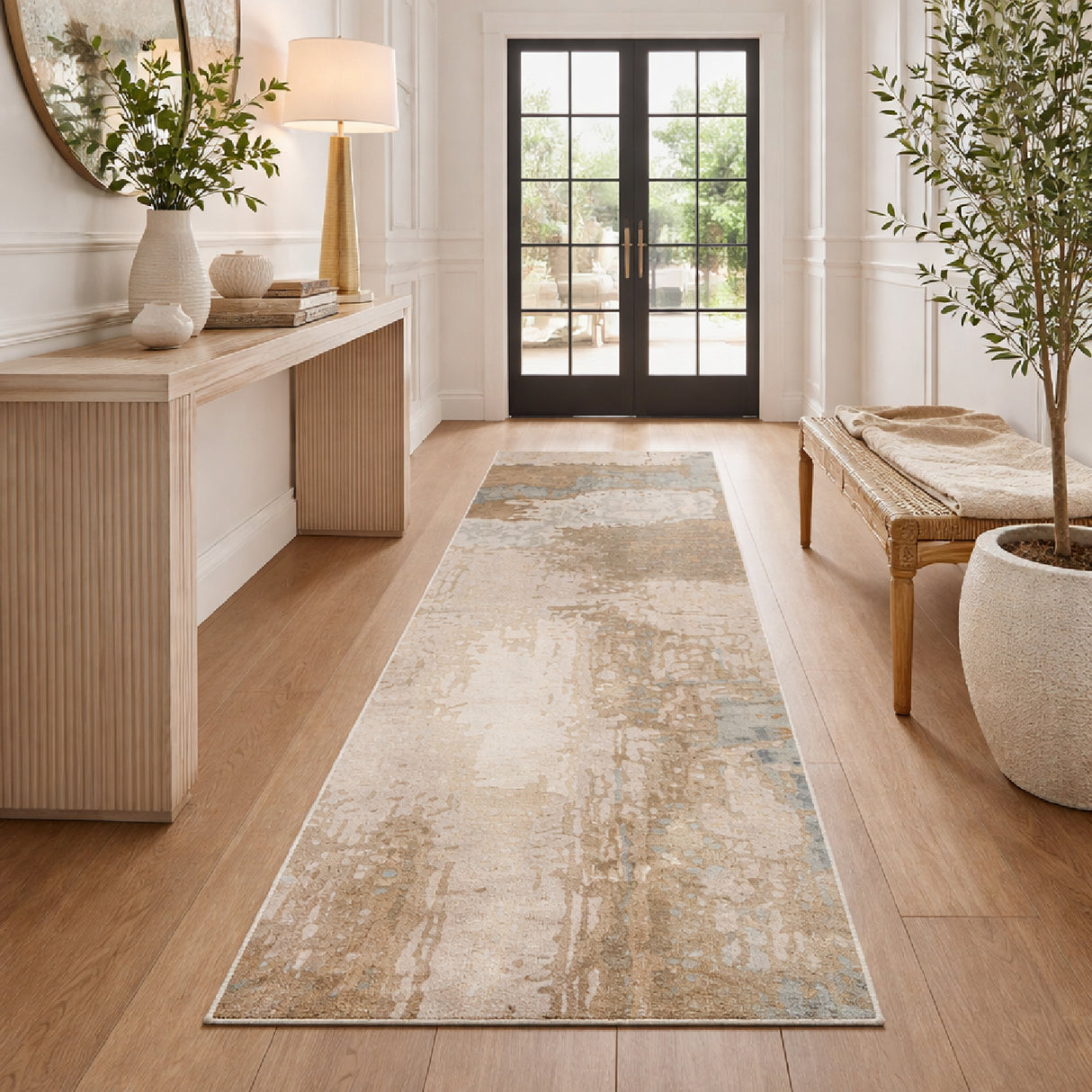 Modern European furniture - Viscose Wool Blend Table Runner - www.oroa.com