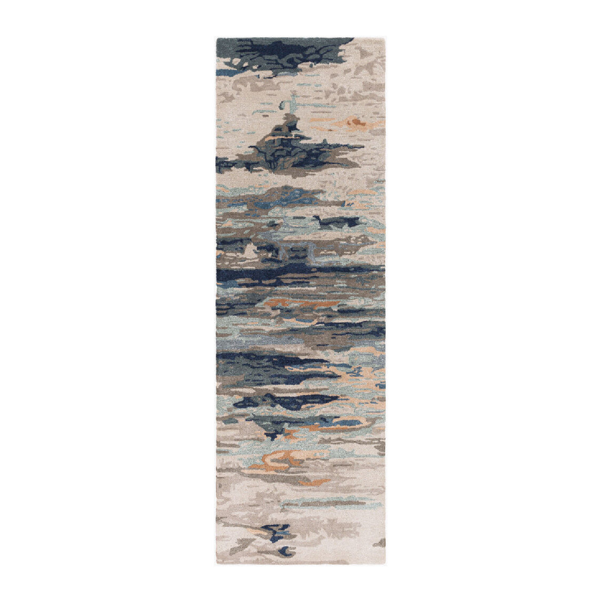 Modern European furniture - Multicolored Viscose Wool Table Runner - www.oroa.com
