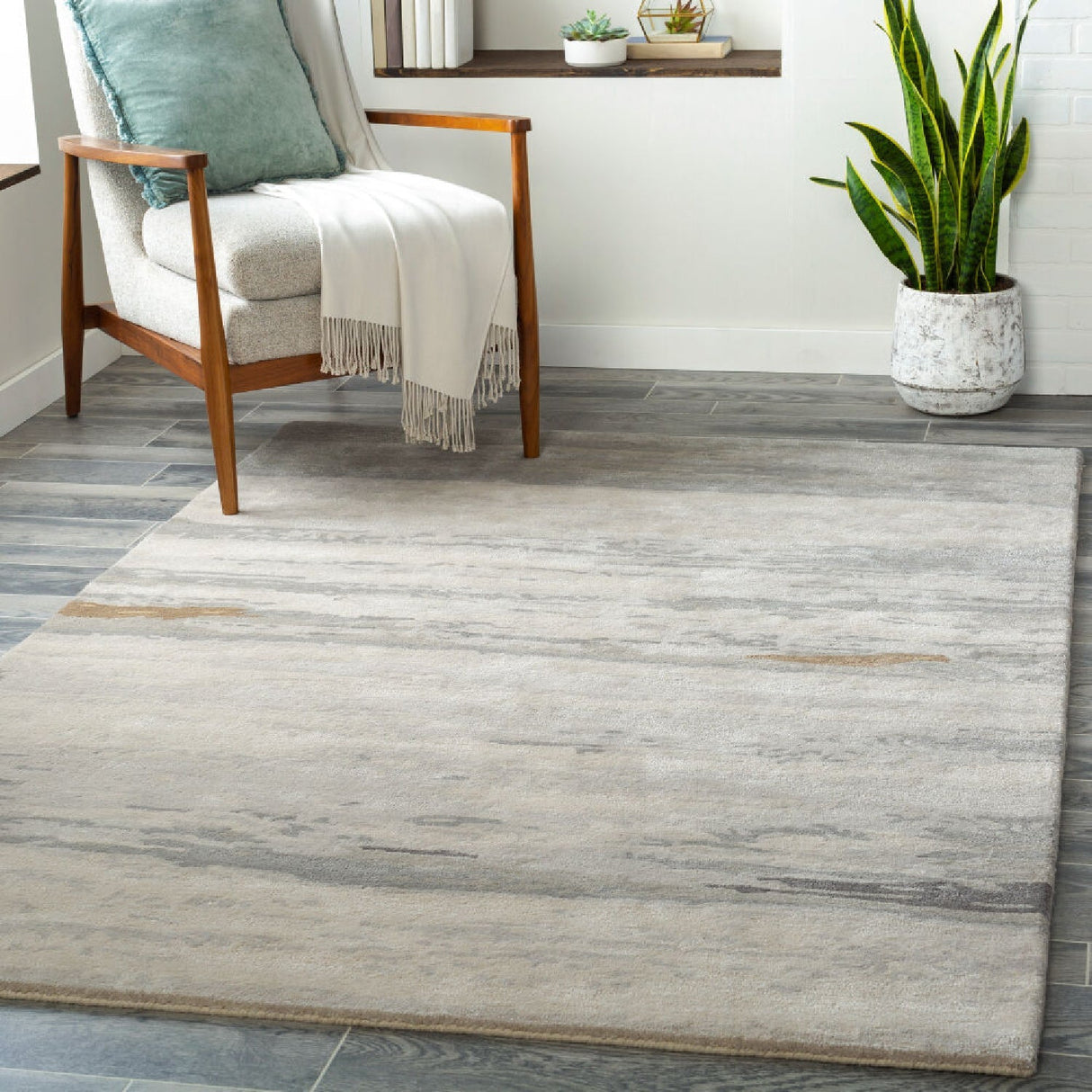 Modern European furniture - Viscose Wool Blend Carpet - www.oroa.com
