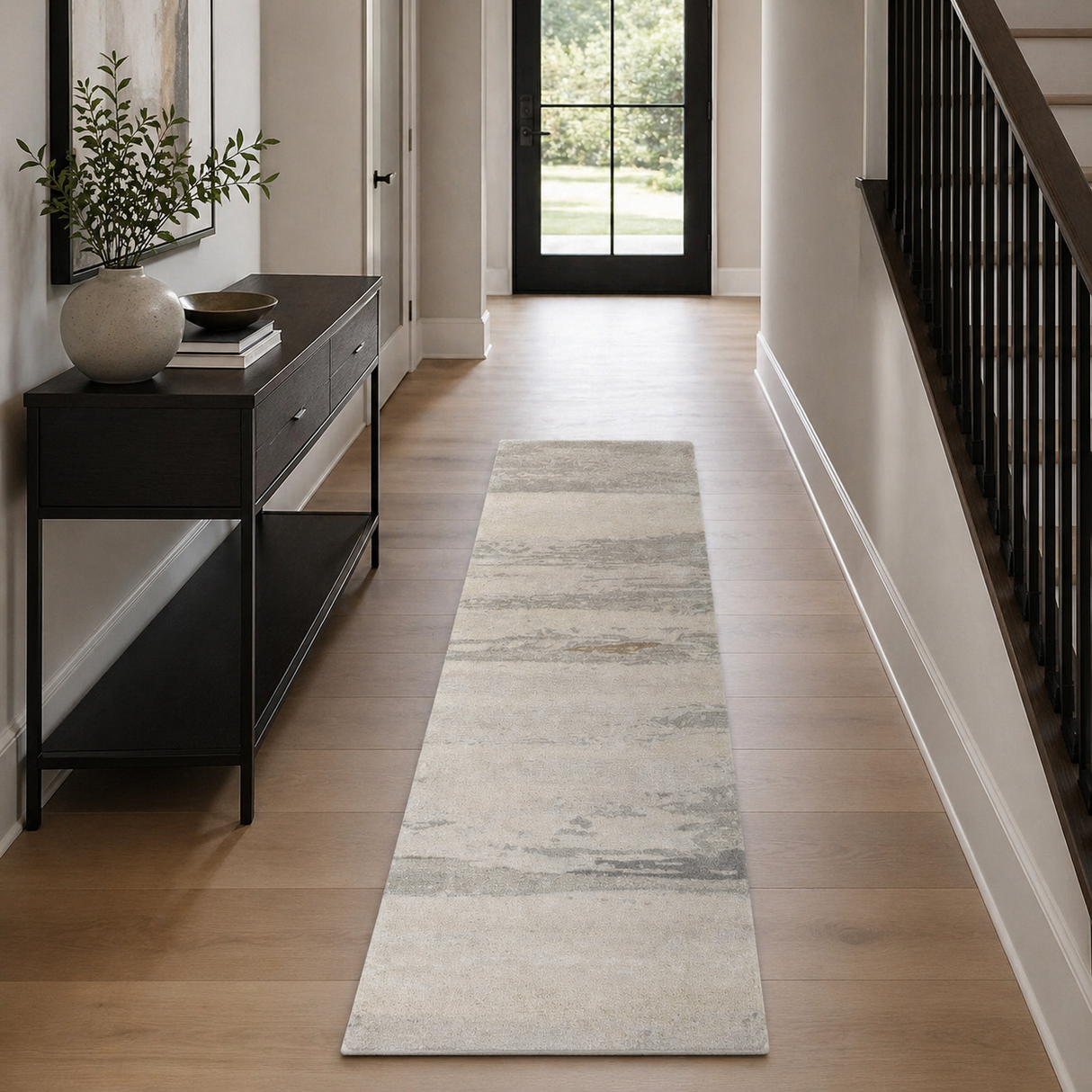 Modern furniture - Viscose Wool Blend Table Runner - www.oroa.com