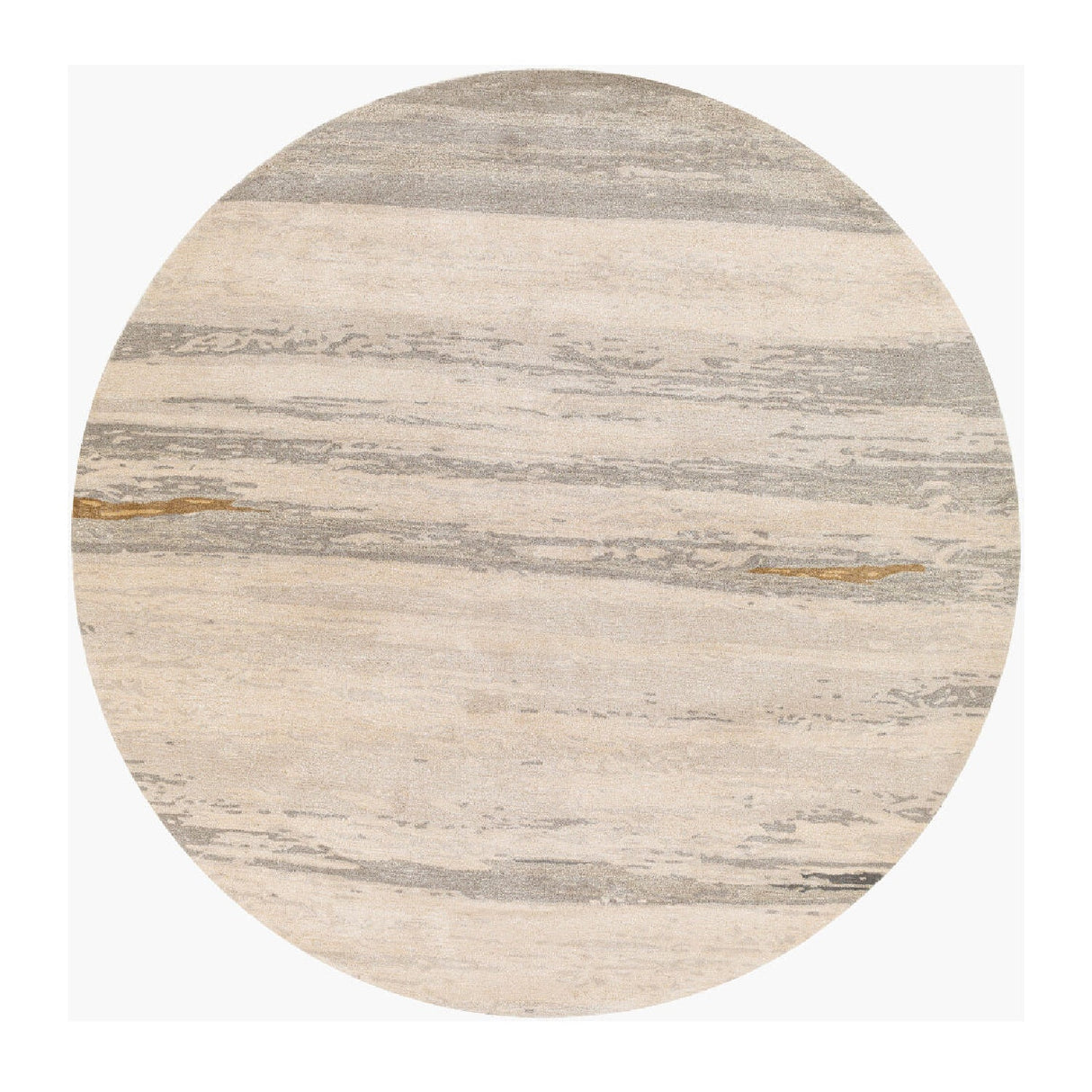 Modern European furniture - Viscose Wool Blend Round Carpet - www.oroa.com