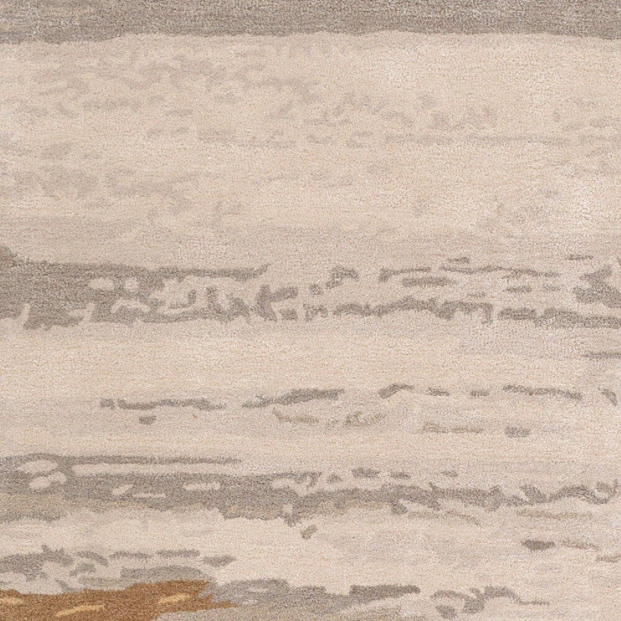 Modern European furniture - Viscose Wool Blend Round Carpet - www.oroa.com