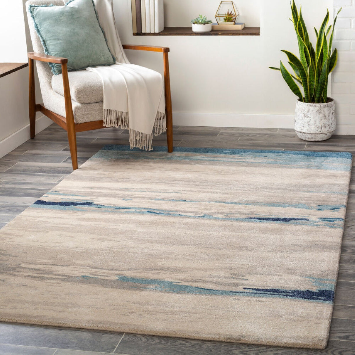 Modern European furniture - Viscose Wool Blend Carpet - www.oroa.com