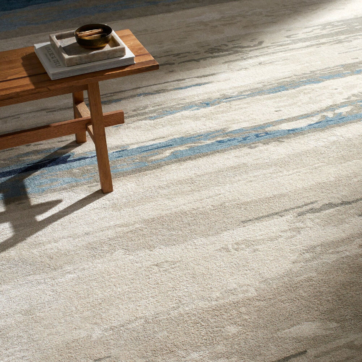 Modern European furniture - Viscose Wool Blend Carpet - www.oroa.com