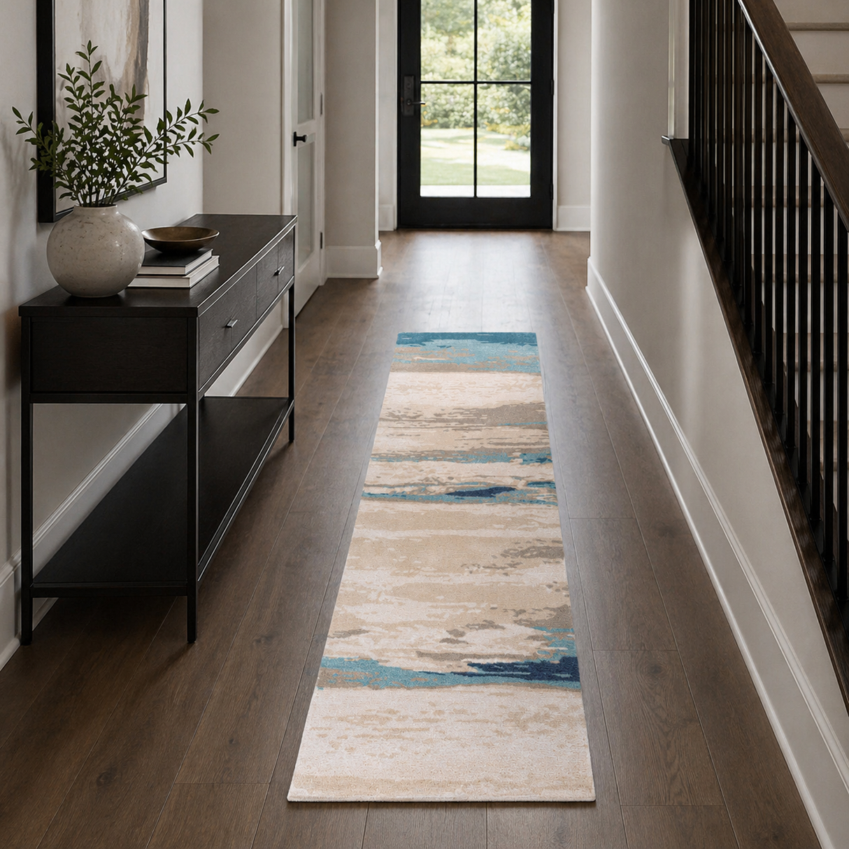 Modern furniture - Viscose Wool Blend Table Runner - www.oroa.com