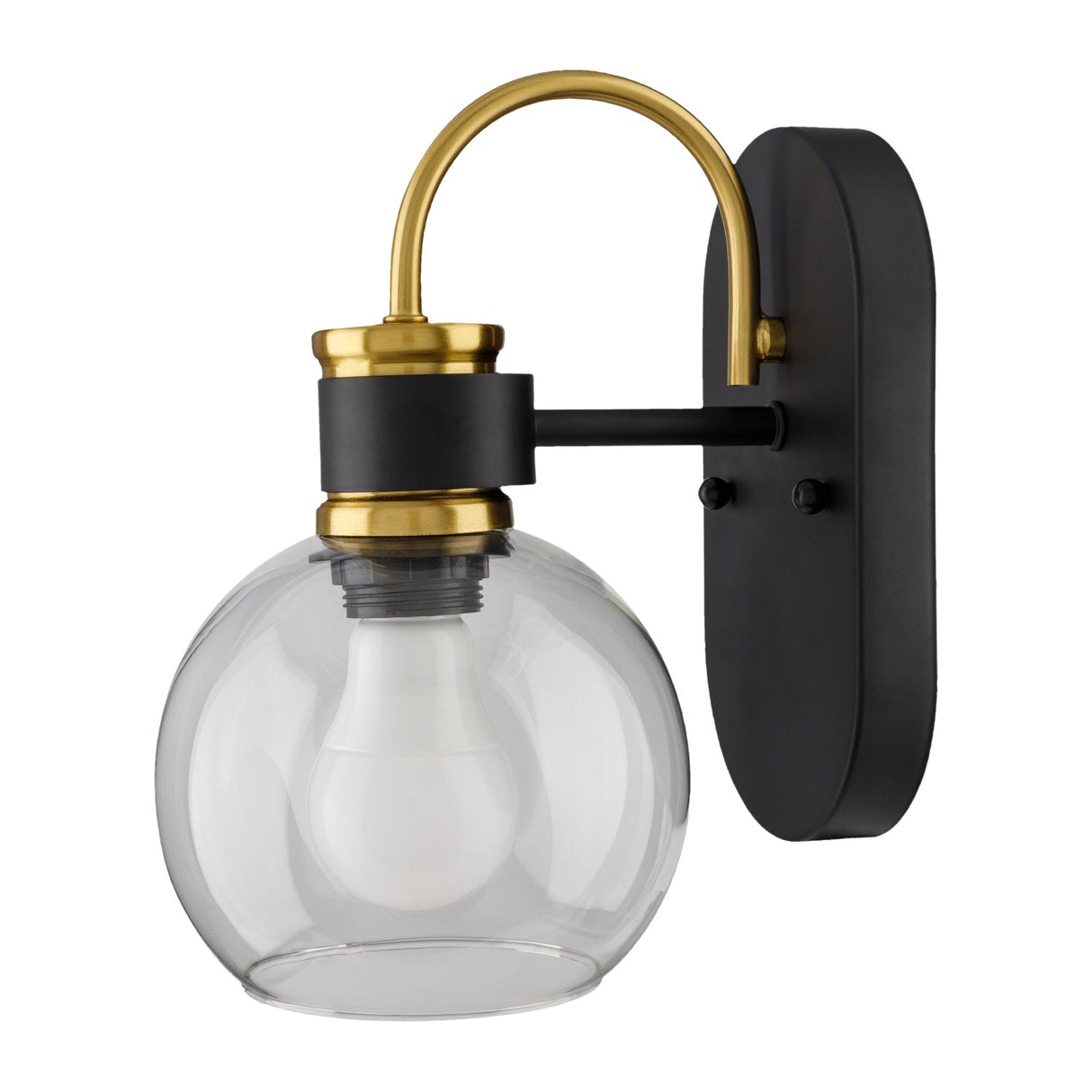 Modern European furniture - Industrial Style Glass Wall Lamp - www.oroa.com