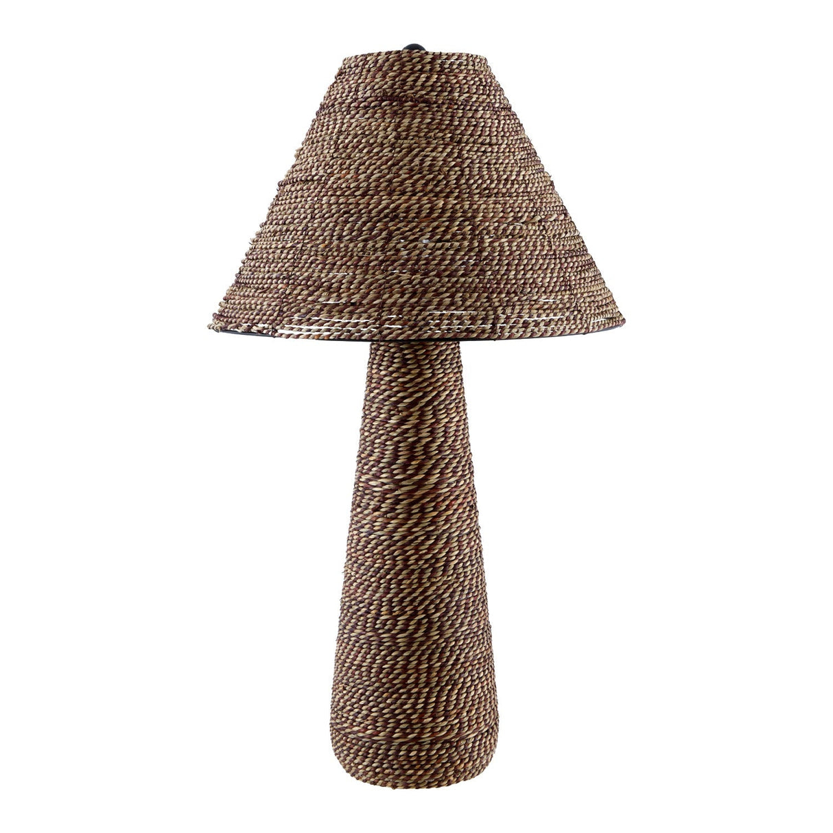 Modern European furniture - Rattan Wrapped Table Lamp - www.oroa.com