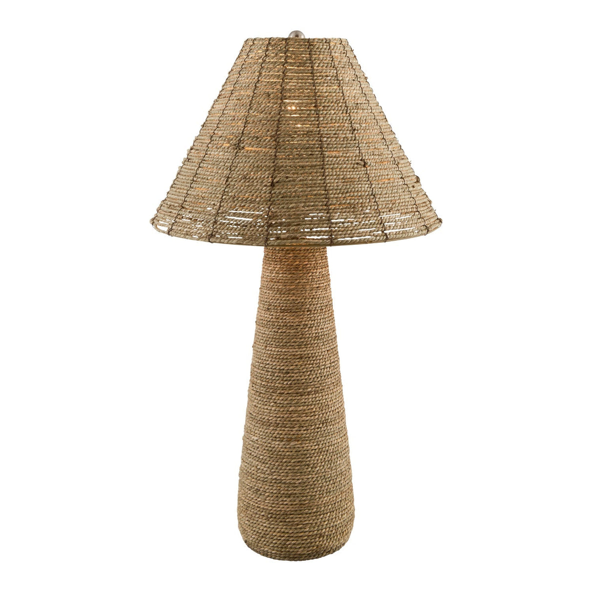 Modern European furniture - Rattan Wrapped Table Lamp - www.oroa.com