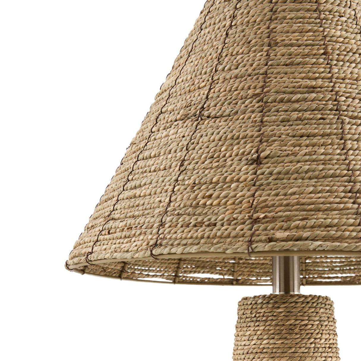 Modern European furniture - Rattan Wrapped Table Lamp - www.oroa.com