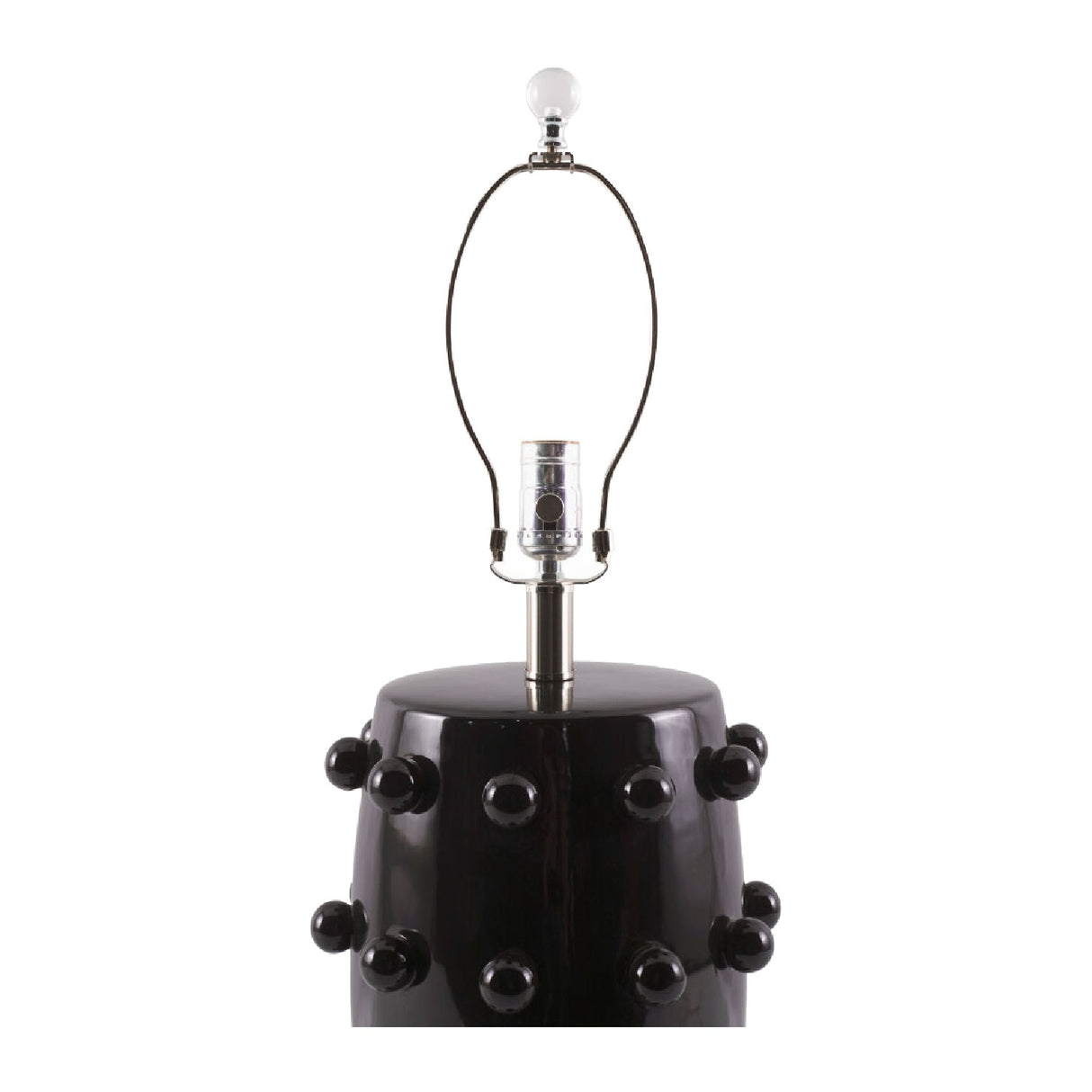 Modern European furniture - Orb Studded Ceramic Table Lamp - www.oroa.com