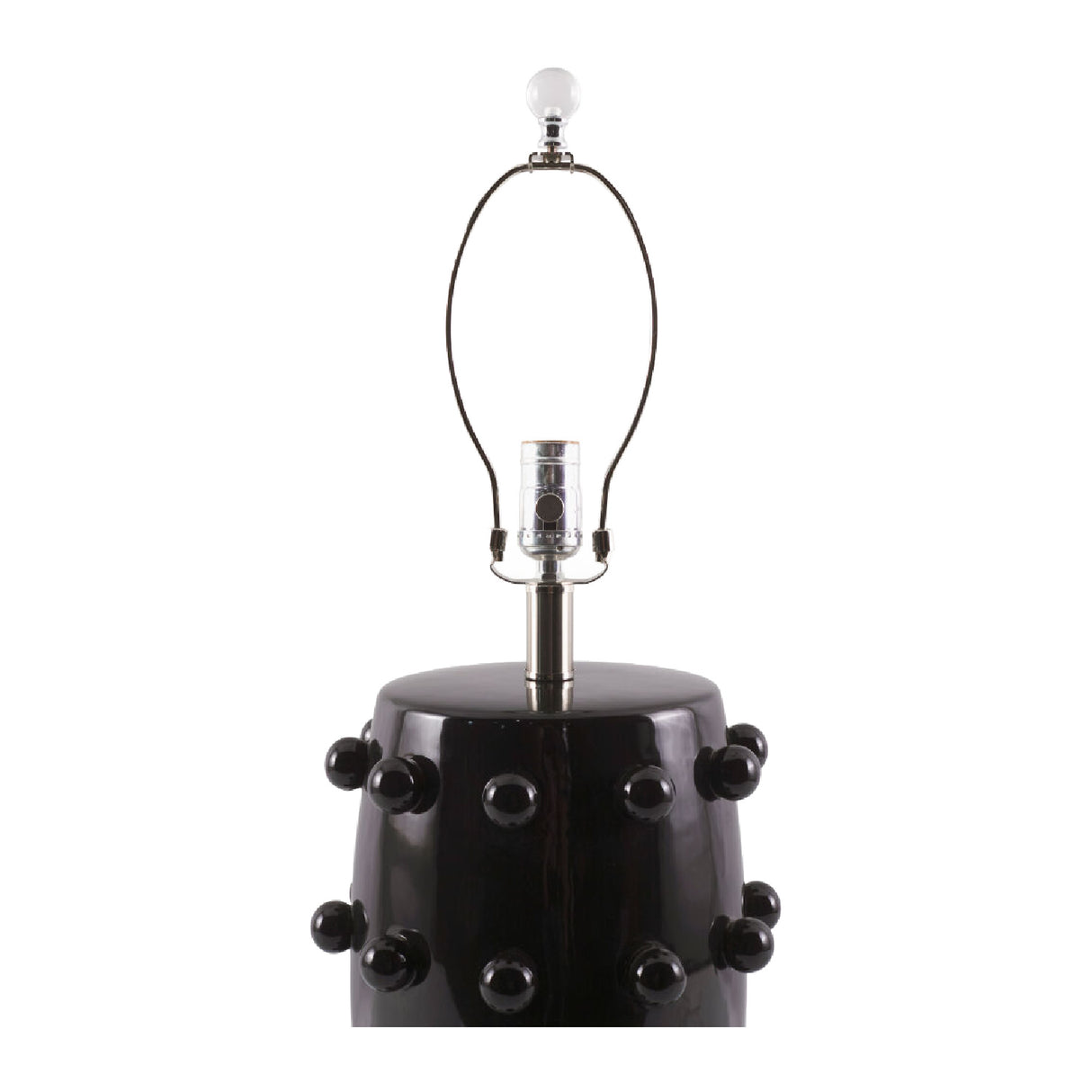 Modern European furniture - Orb Studded Ceramic Table Lamp - www.oroa.com