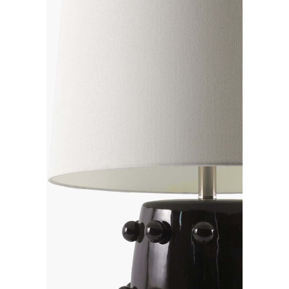 Modern European furniture - Orb Studded Ceramic Table Lamp - www.oroa.com