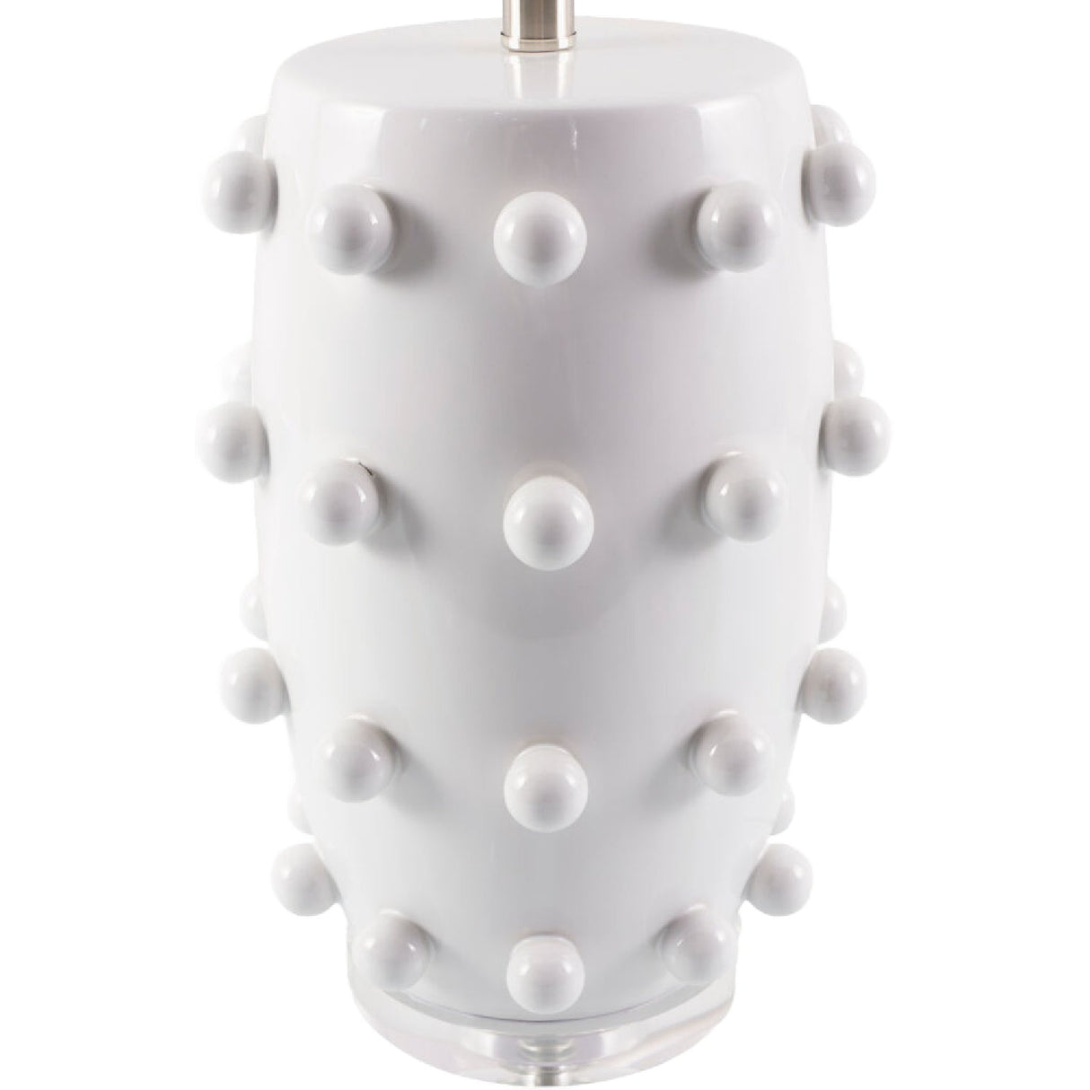 Modern European furniture - Orb Studded Ceramic Table Lamp - www.oroa.com