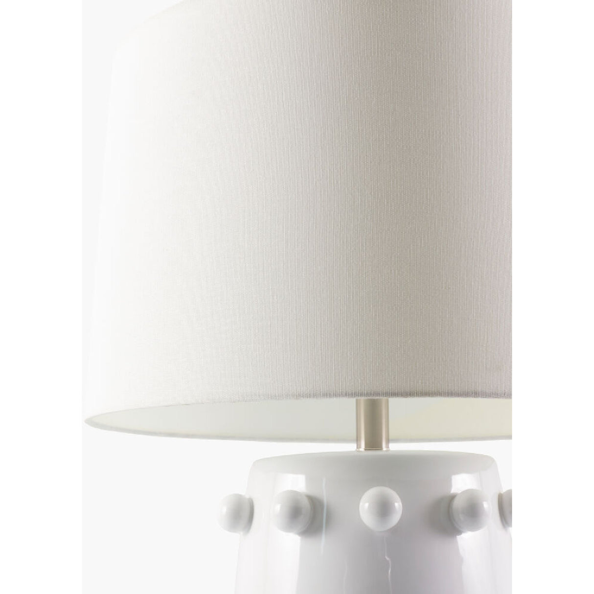 Modern European furniture - Orb Studded Ceramic Table Lamp - www.oroa.com