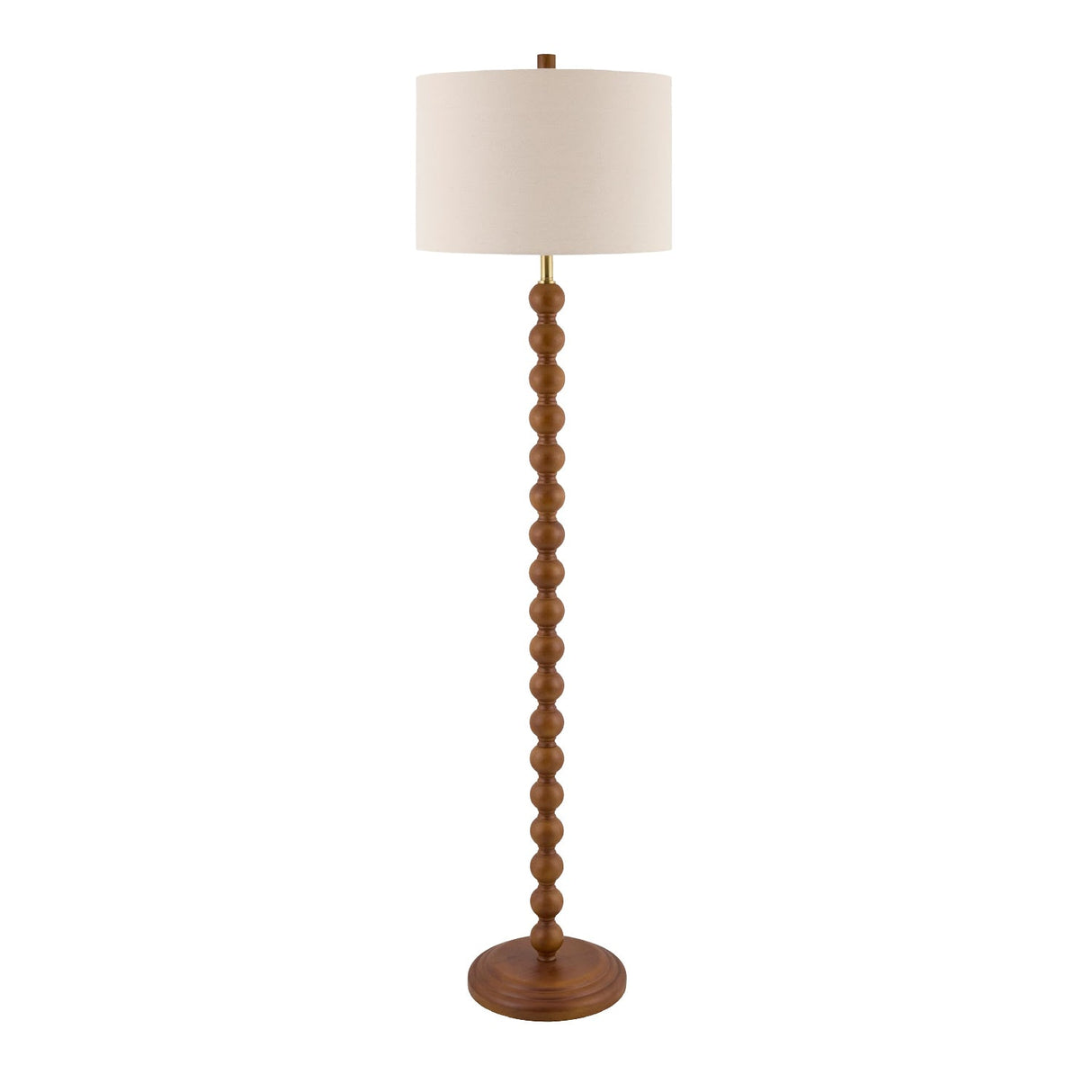 Modern European furniture - Hand-painted Wood Accent Floor Lamp - www.oroa.com