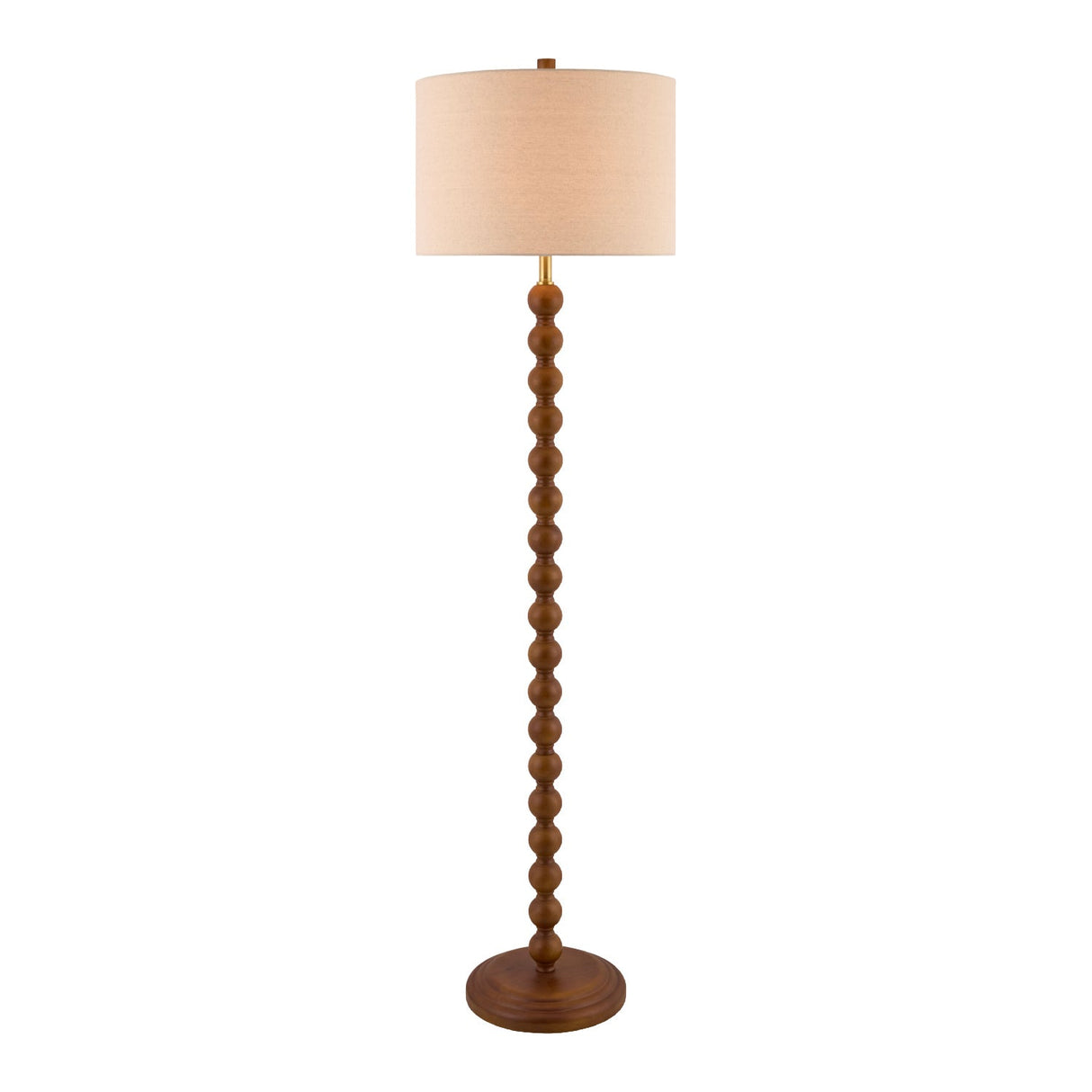 Modern European furniture - Hand-painted Wood Accent Floor Lamp - www.oroa.com