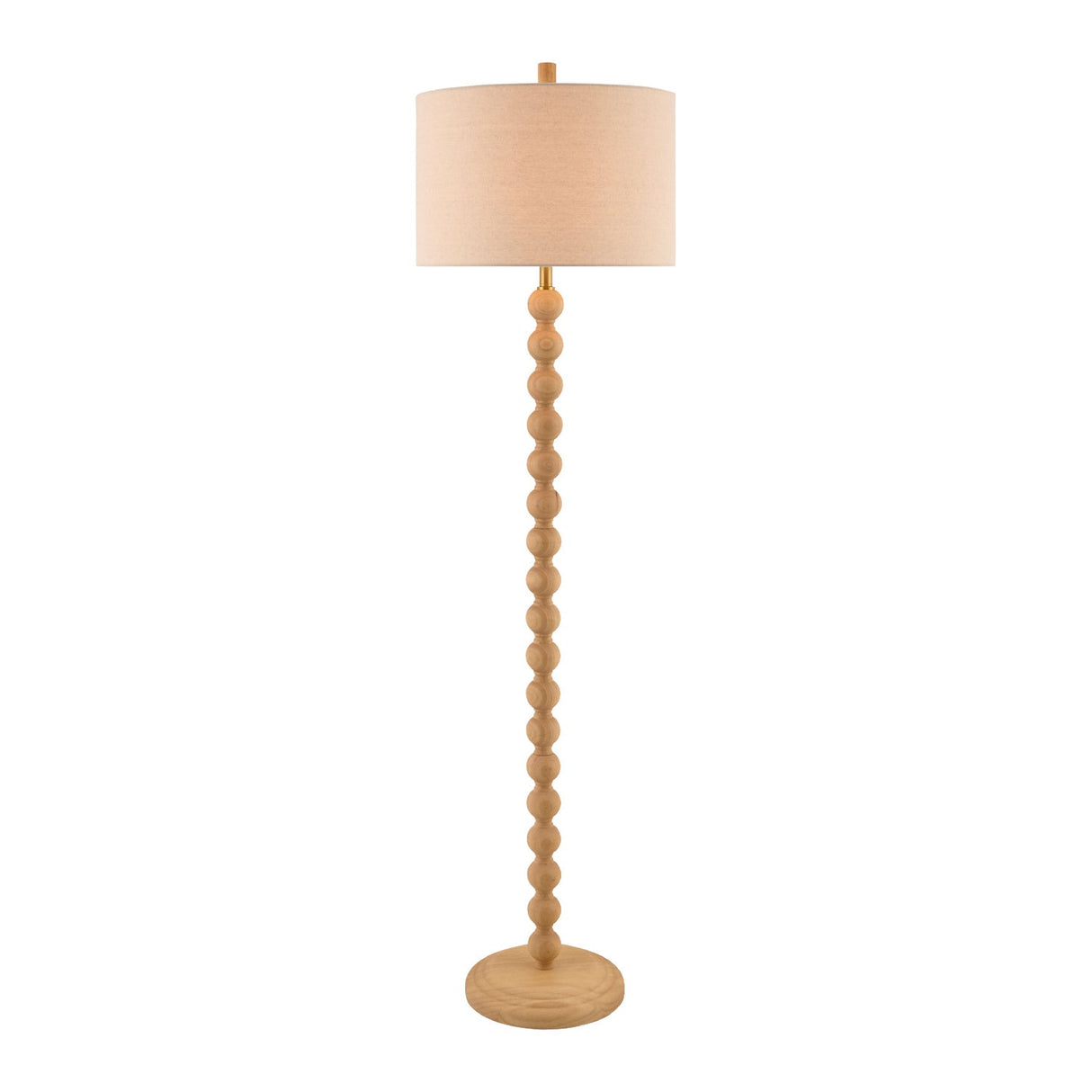 Modern European furniture - Hand-painted Wood Accent Floor Lamp - www.oroa.com