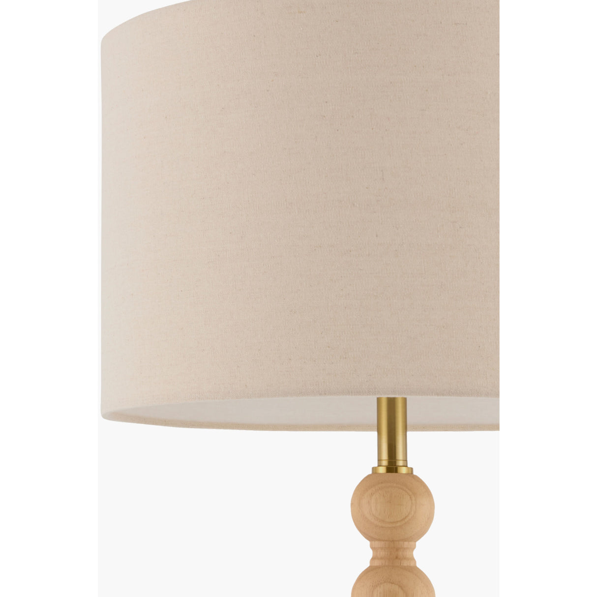 Hand-painted Wood Accent Floor Lamp | Oroa.com