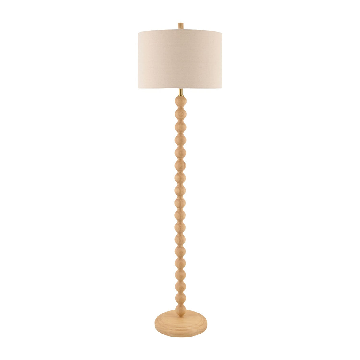 Modern European furniture - Hand-painted Wood Accent Floor Lamp - www.oroa.com