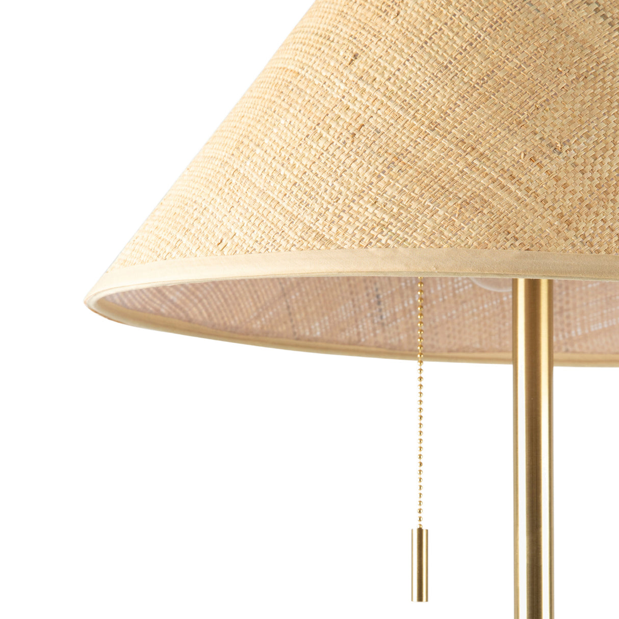 Modern European furniture - Rattan Empire Shade Floor Lamp - www.oroa.com