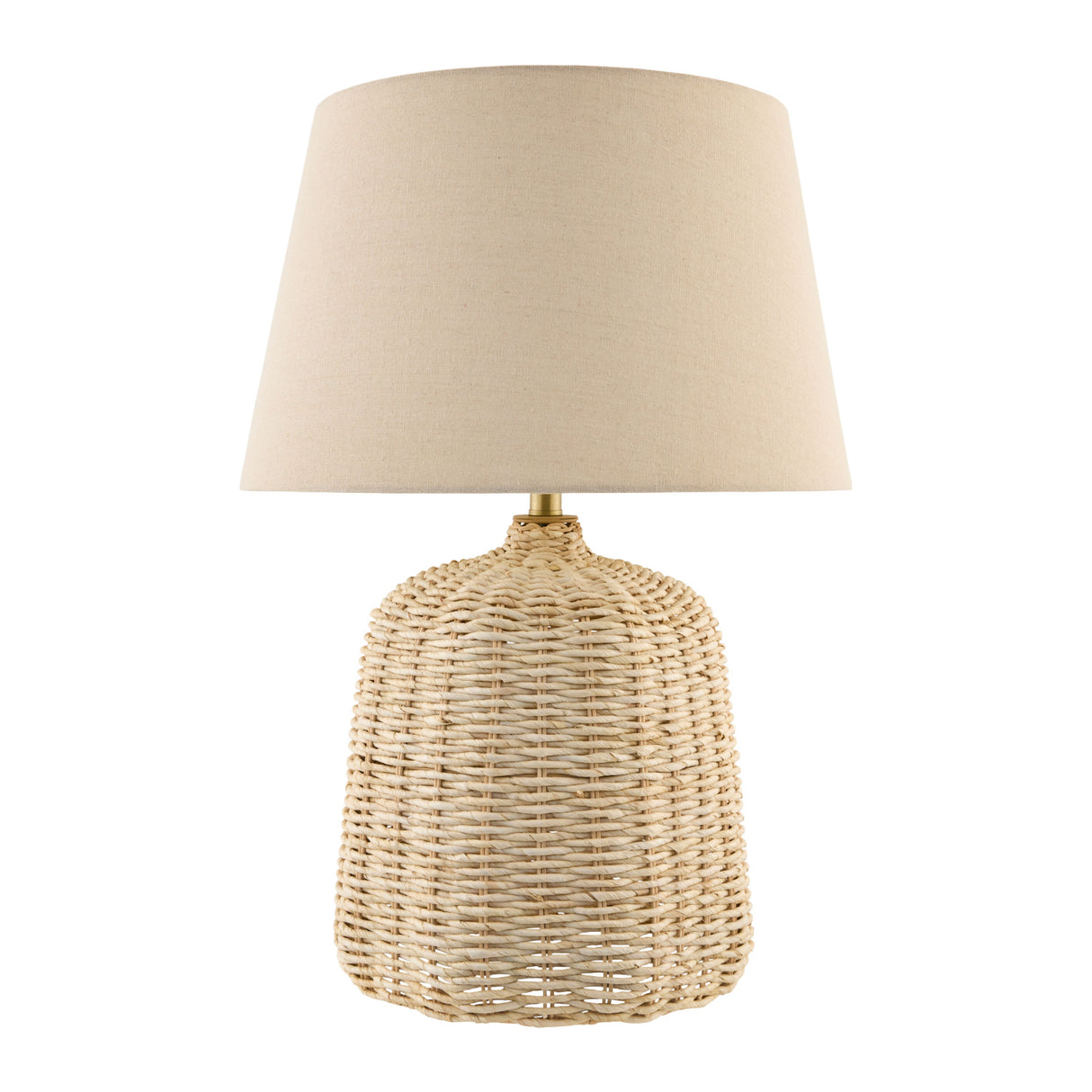 Modern European furniture - Beige Rattan Table Lamp - www.oroa.com