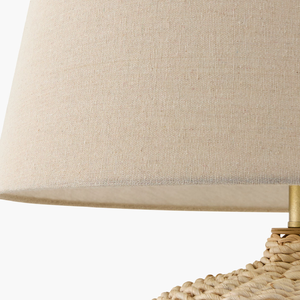 Modern European furniture - Beige Rattan Table Lamp - www.oroa.com