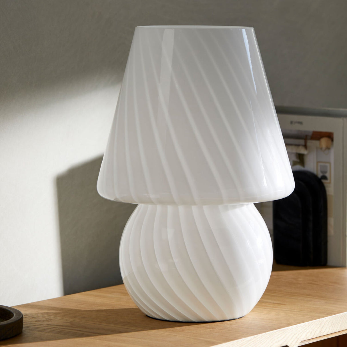 Modern European furniture - Glass Accent Table Lamp - www.oroa.com