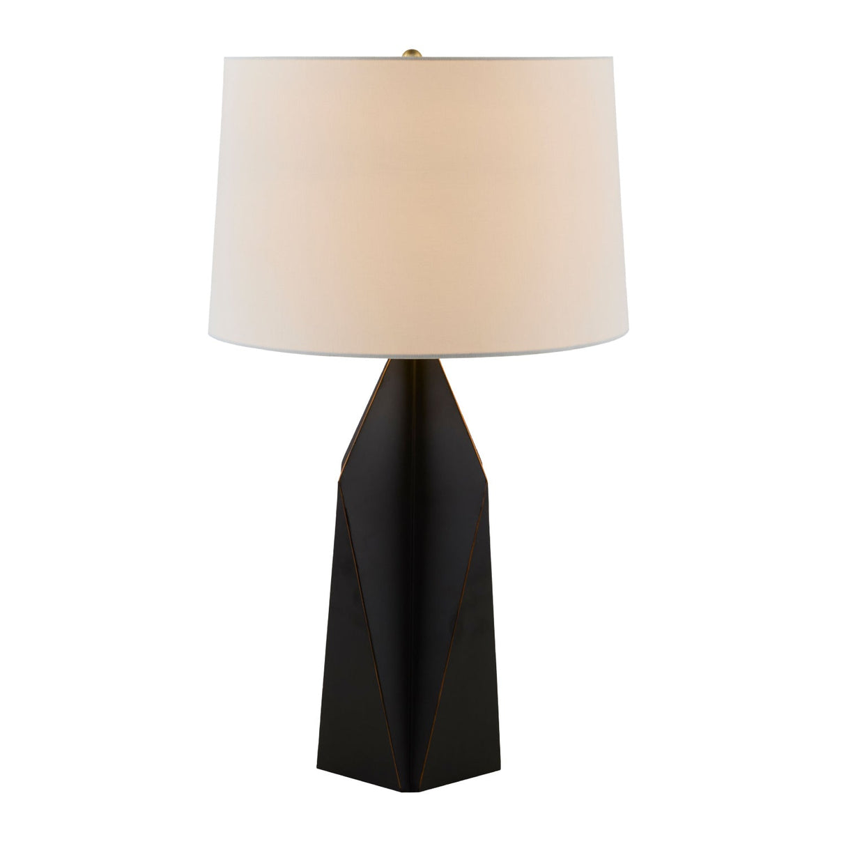 Modern European furniture - Black Iron Base Table Lamp - www.oroa.com