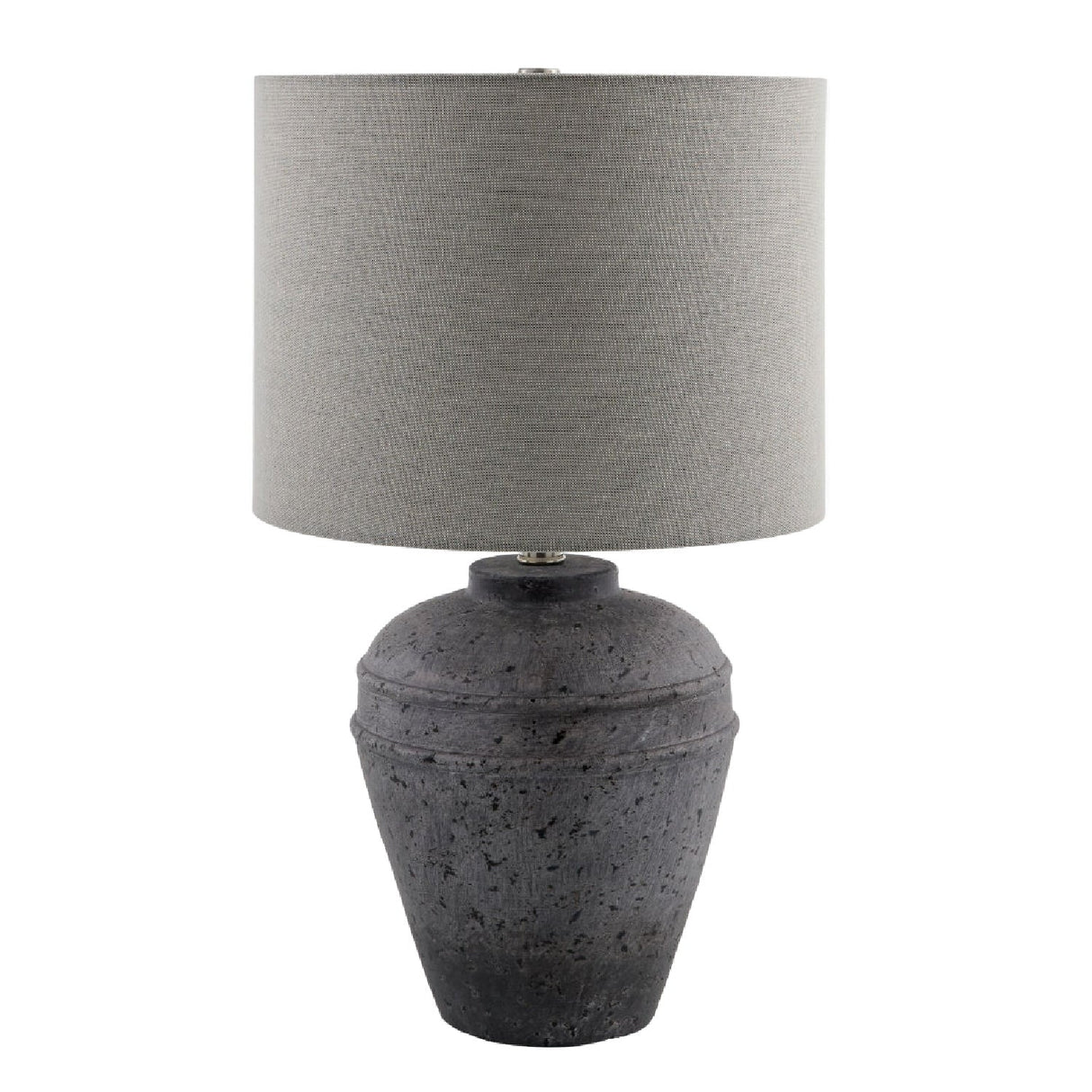 Modern European furniture - Gray Cement Accent Table Lamp - www.oroa.com