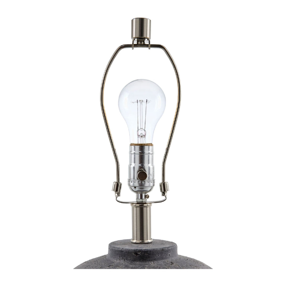 Modern European furniture - Gray Cement Accent Table Lamp - www.oroa.com