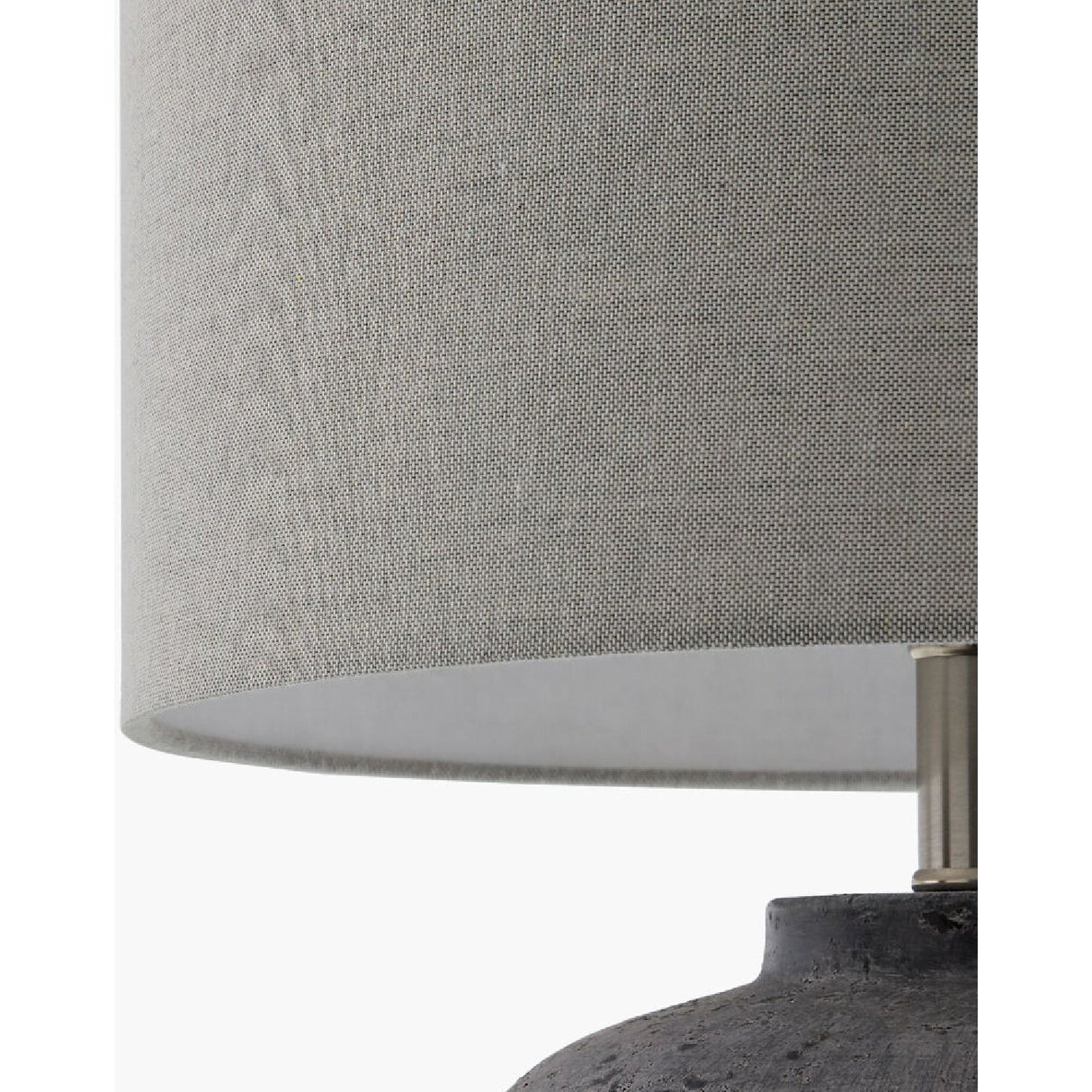 Modern European furniture - Gray Cement Accent Table Lamp - www.oroa.com