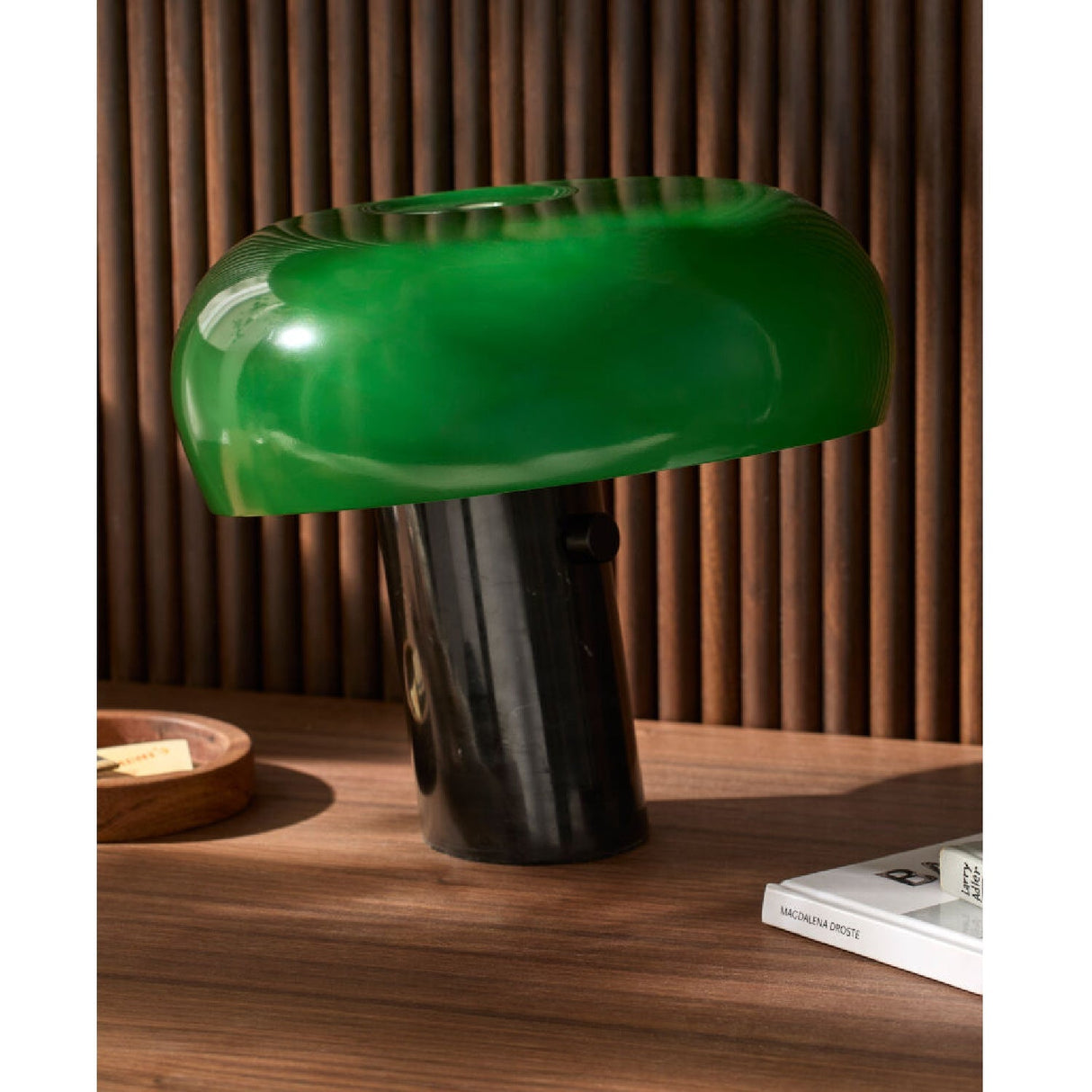 Modern European furniture - Marble Base Metal Table Lamp - www.oroa.com