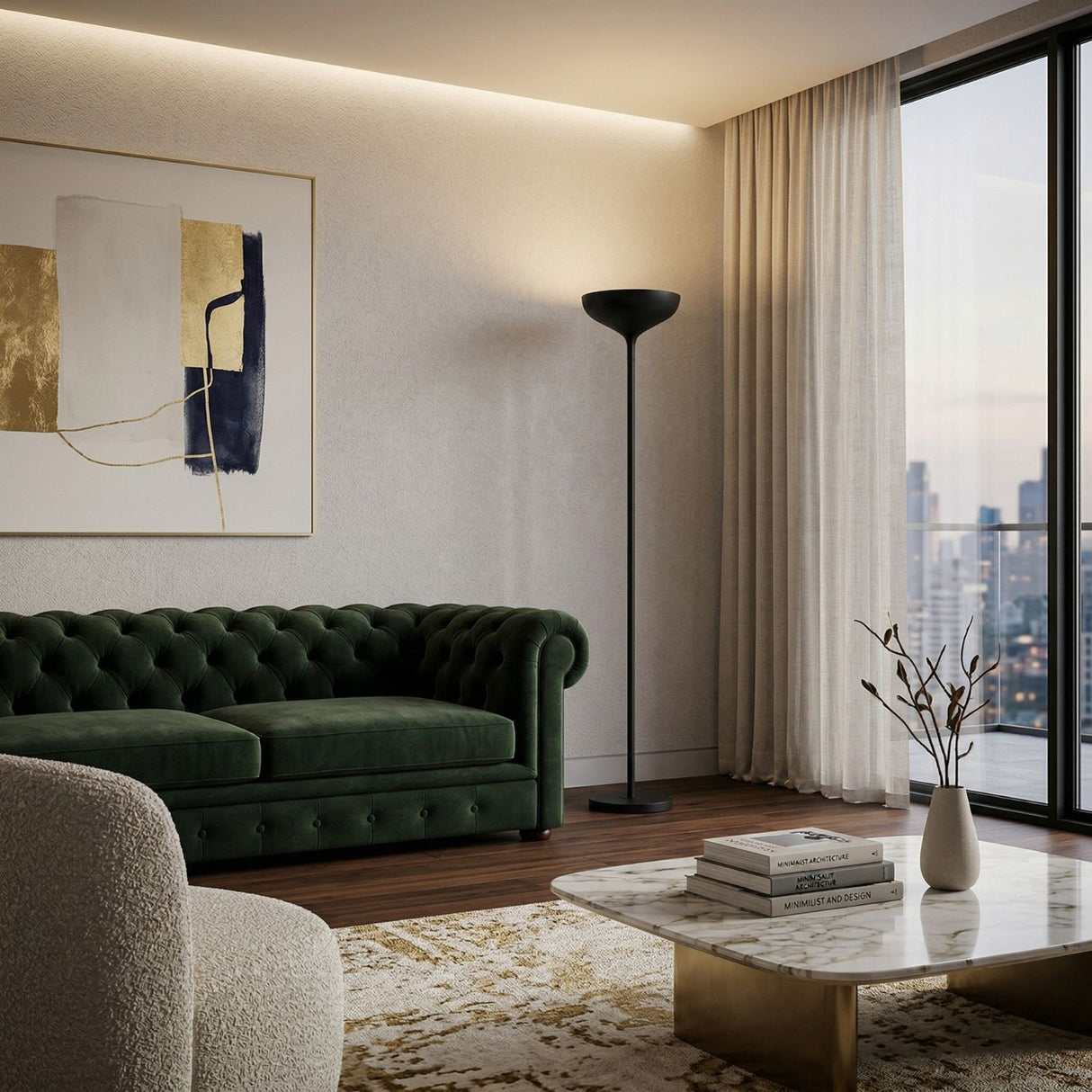 Modern European furniture - Industrial Style Accent Floor Lamp - www.oroa.com