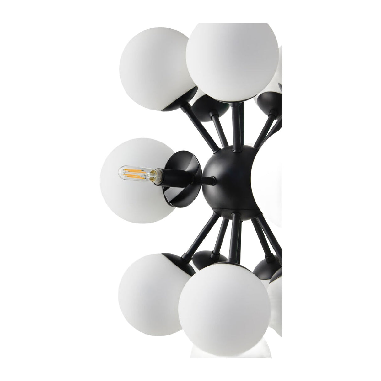 Modern European furniture - Glass Globes 16-Light Chandelier - www.oroa.com