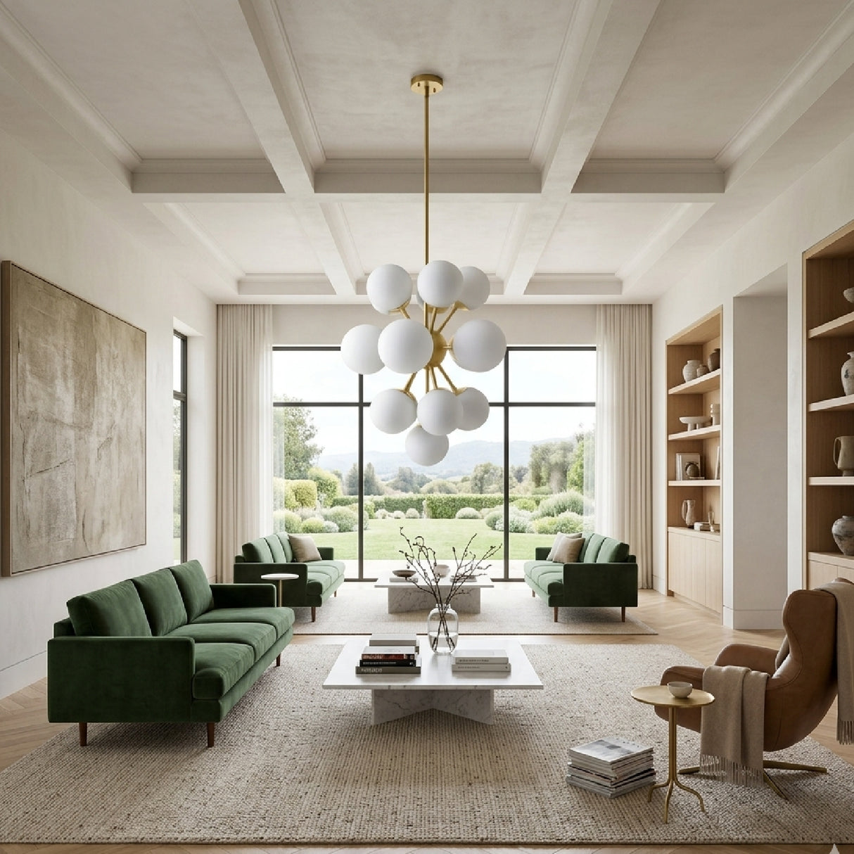 Glass Globes 16-Light Chandelier | Oroa.com