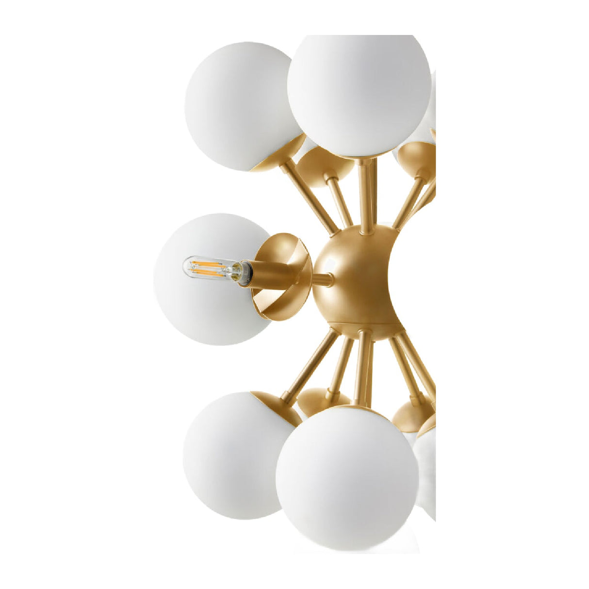 Modern European furniture - Glass Globes 16-Light Chandelier - www.oroa.com
